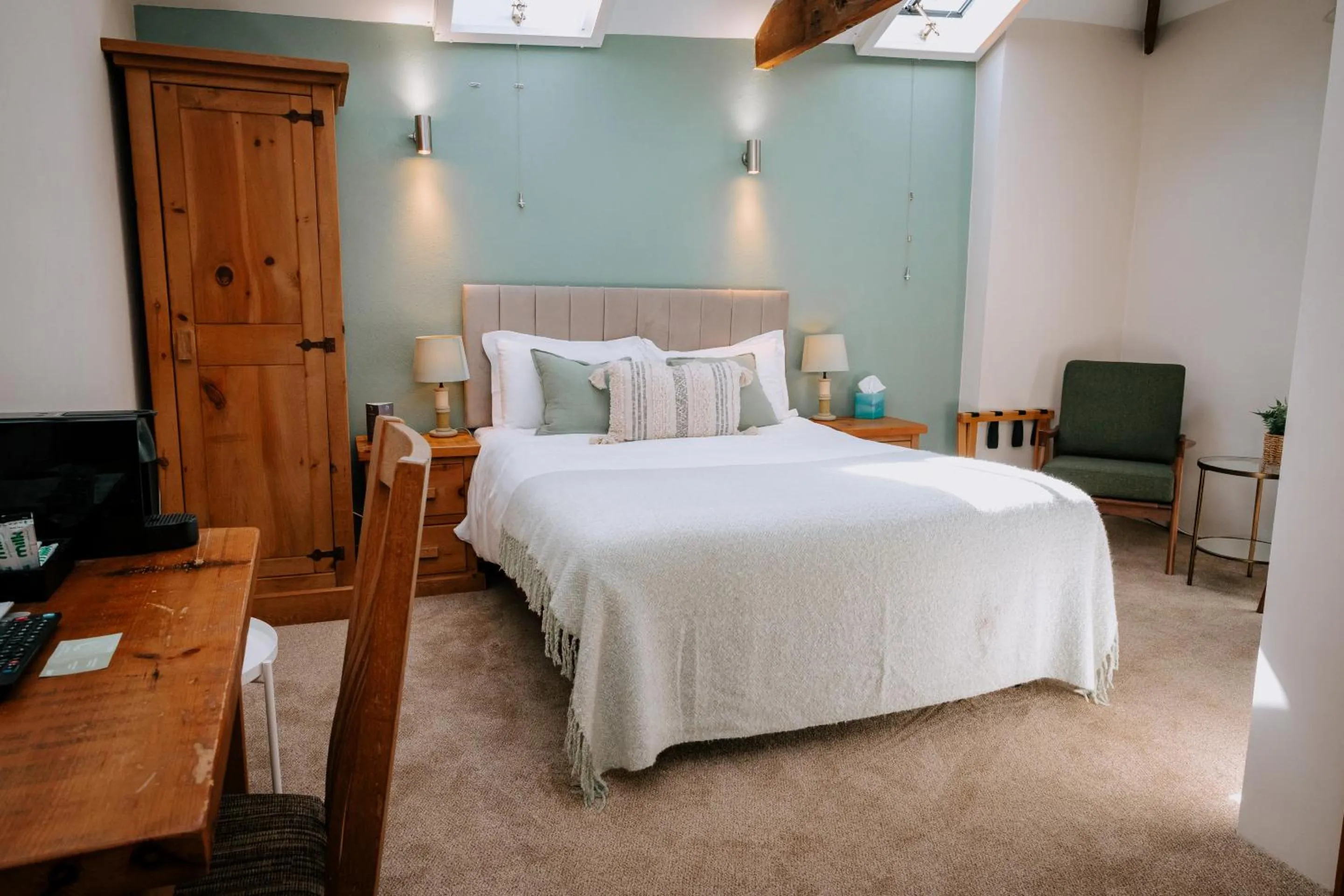 Bedroom in The Granary at Fawsley