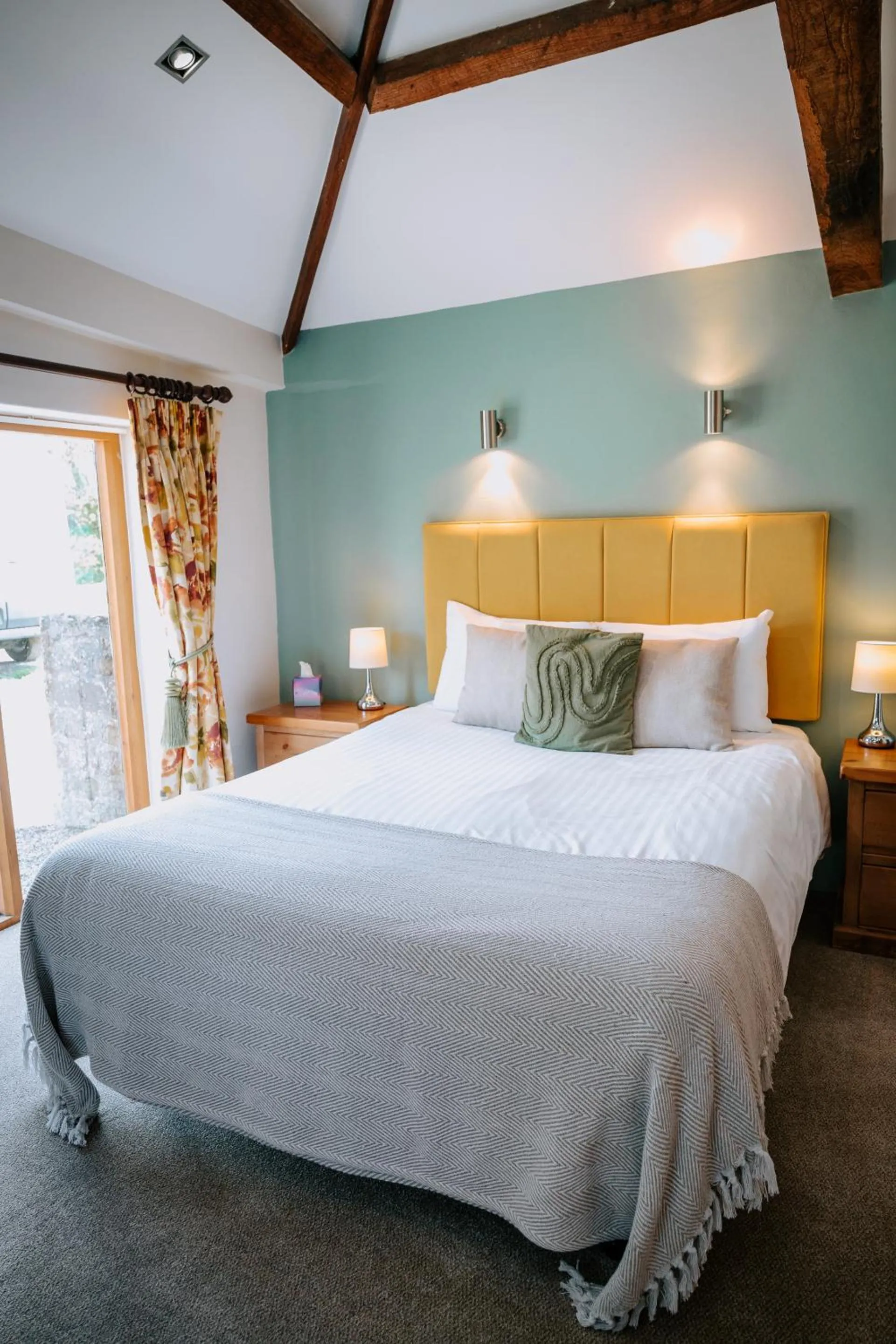 Bedroom in The Granary at Fawsley