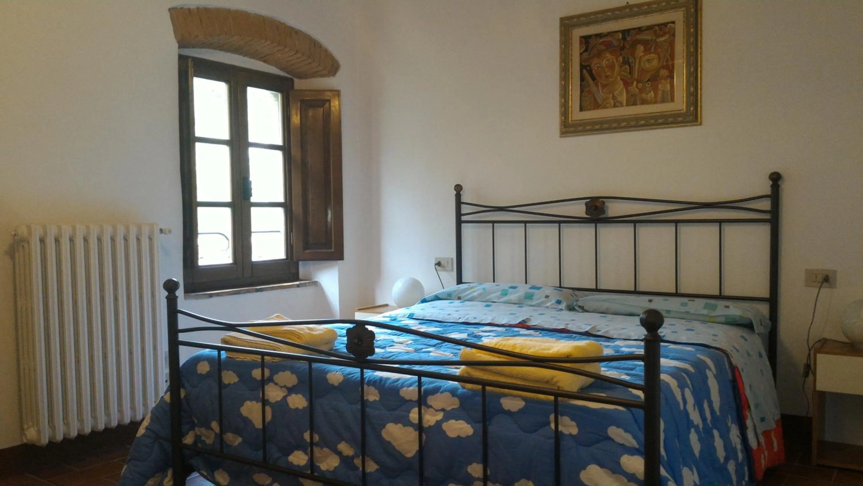 Bed in Villa La Nussa