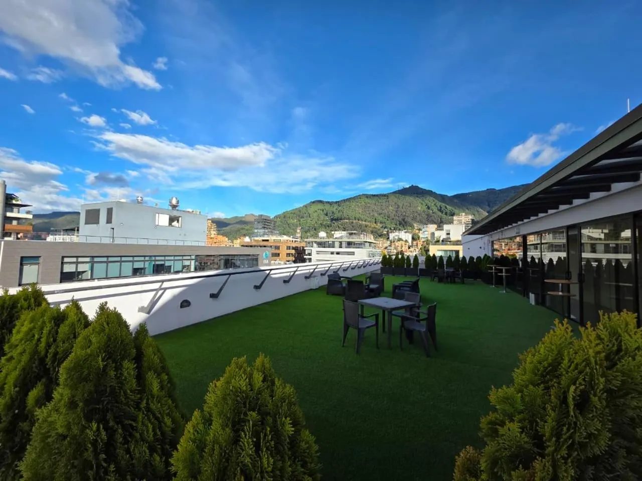 Balcony/Terrace in Novotel Bogota Parque 93