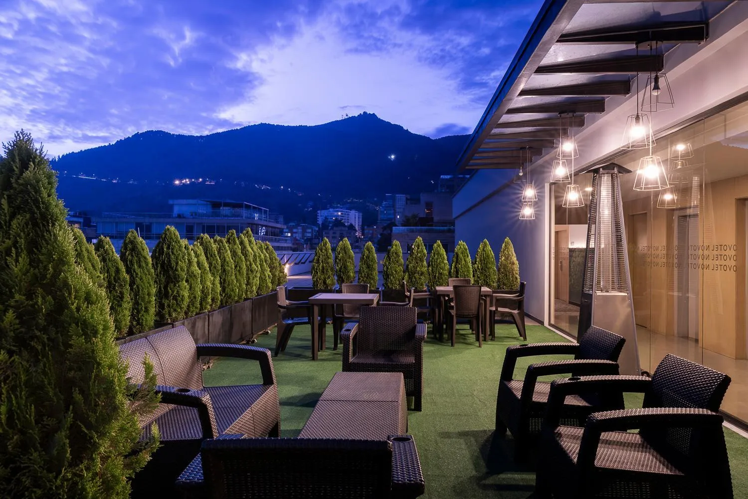 Balcony/Terrace in Novotel Bogota Parque 93