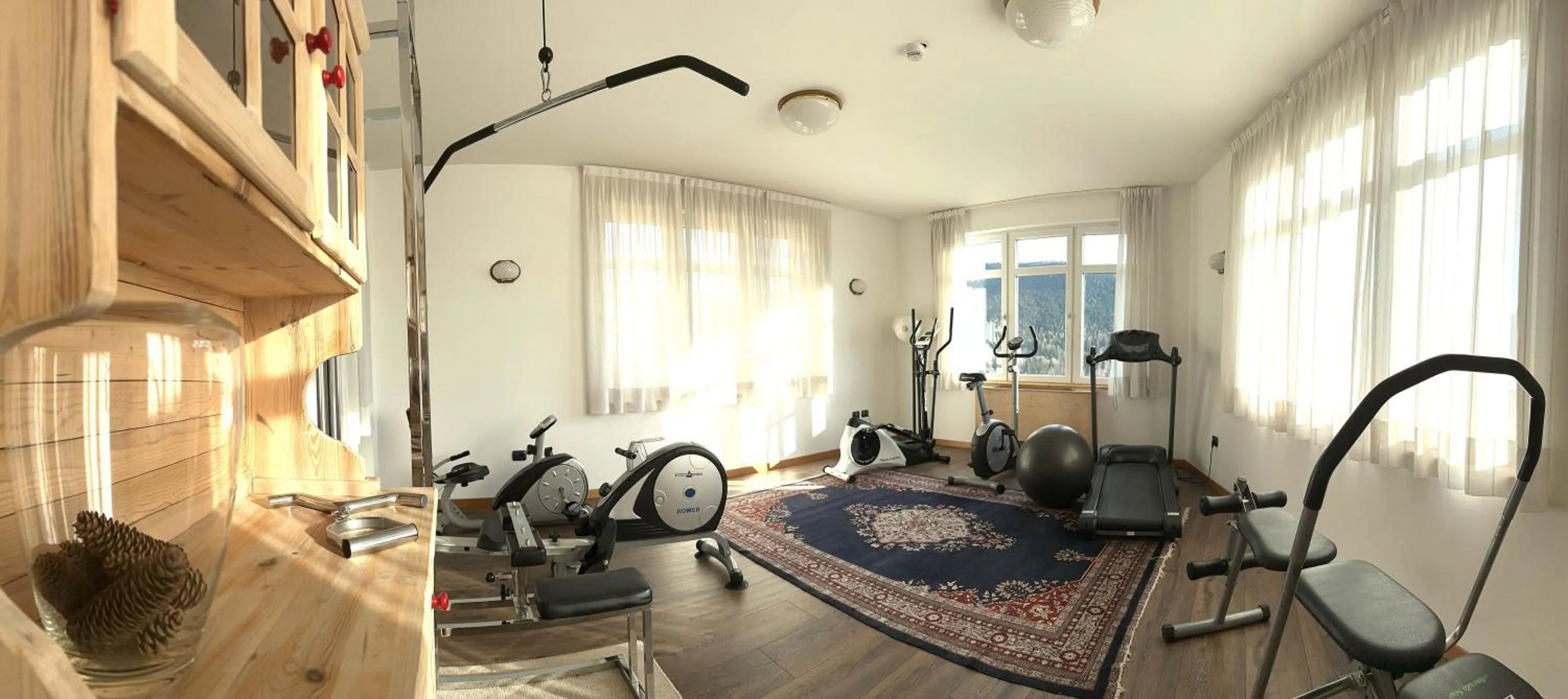 Fitness centre/facilities in Folgaria Post Hotel
