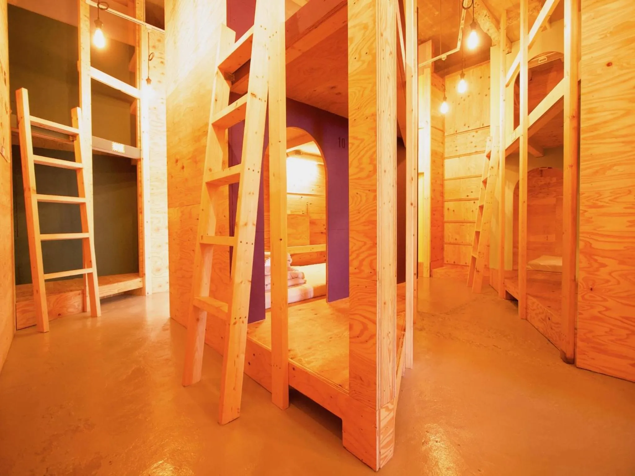 Photo of the whole room, Bed in Ishigaki Guesthouse HIVE