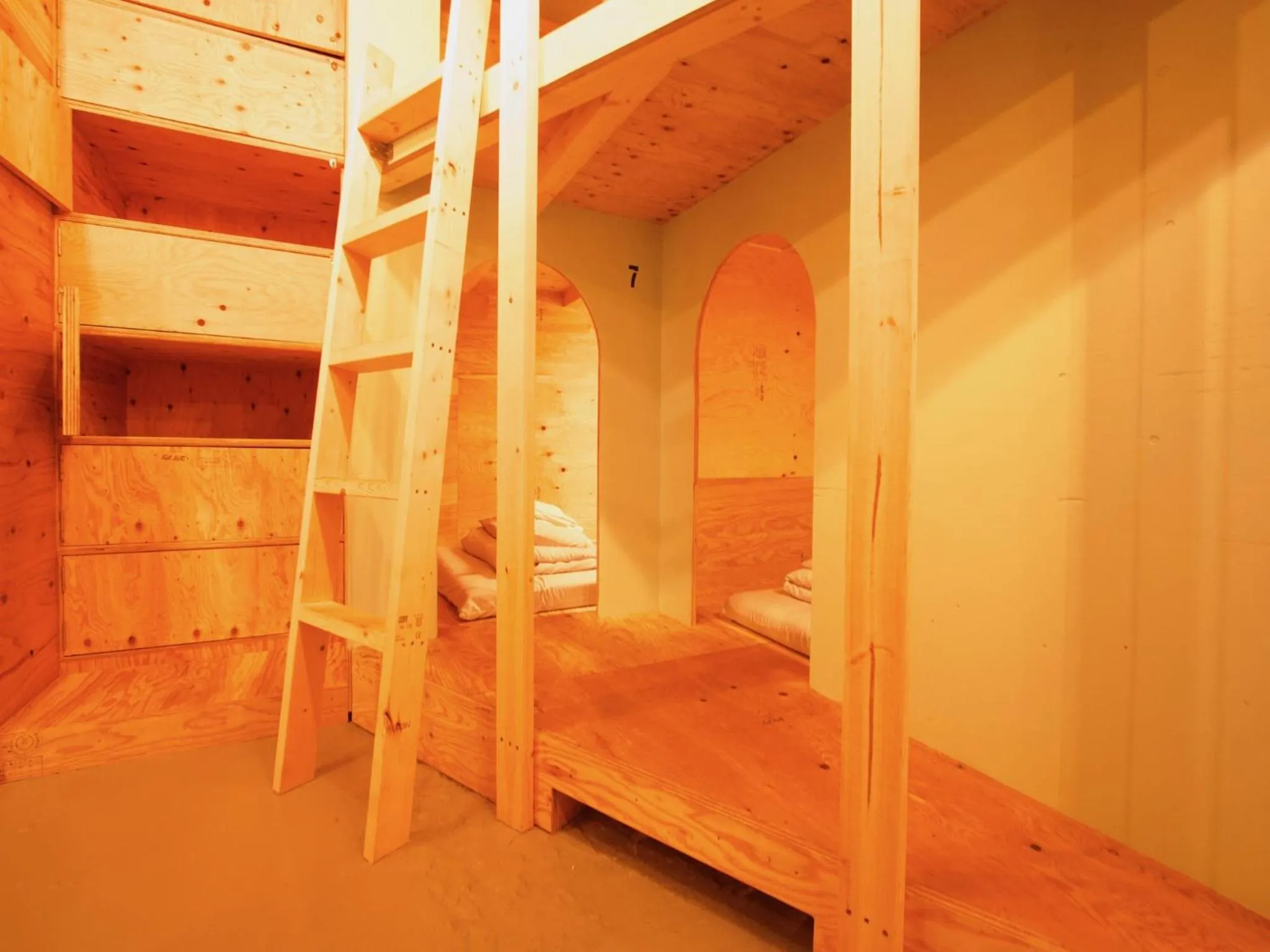 Bed in Ishigaki Guesthouse HIVE