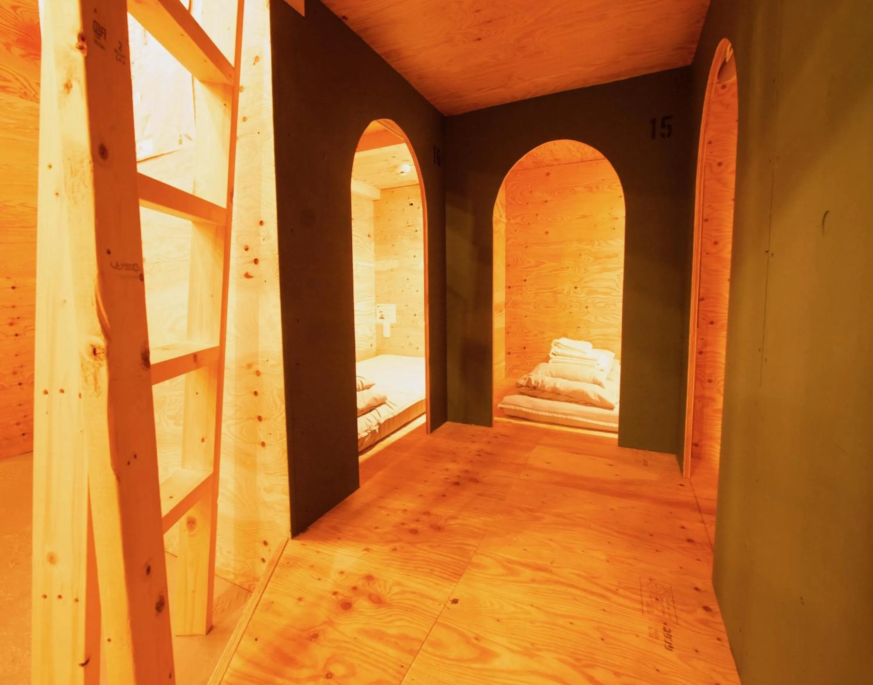 Bedroom, Bed in Ishigaki Guesthouse HIVE