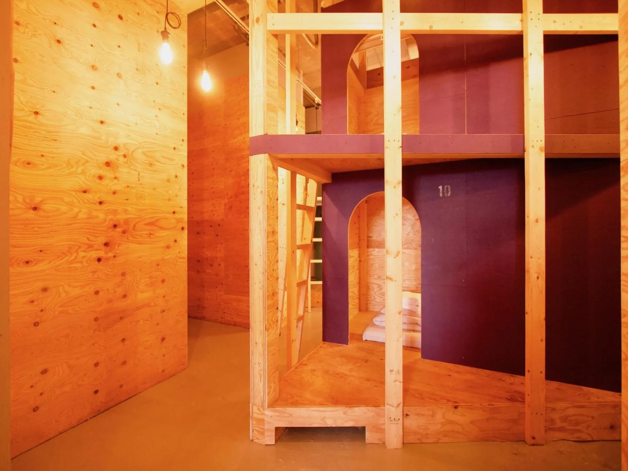 bunk bed in Ishigaki Guesthouse HIVE