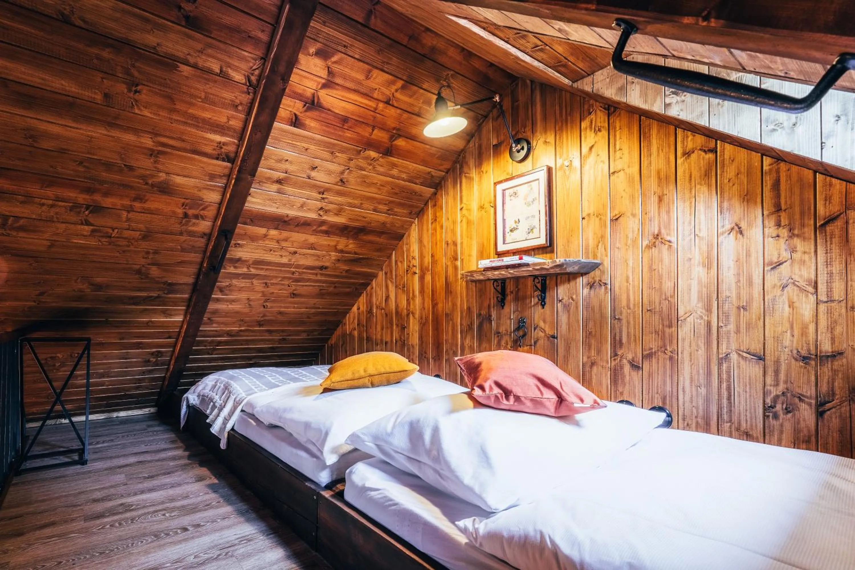 Patio, Bed in Pension Fialka