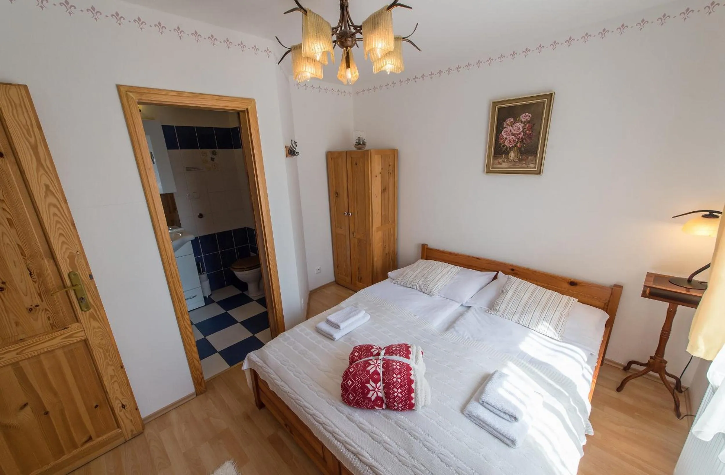 Bedroom, Bed in Pension Fialka