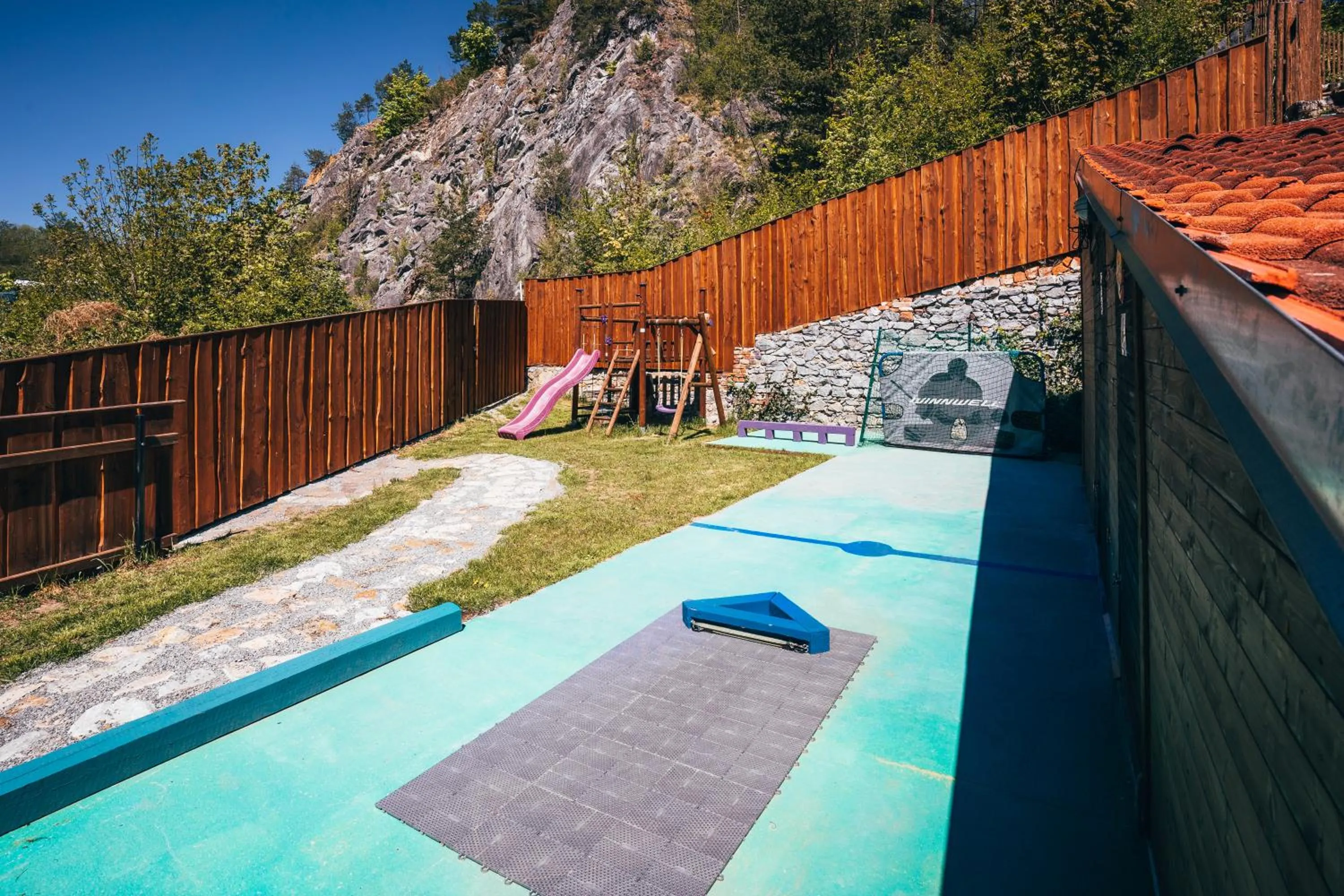 Garden in Pension Fialka