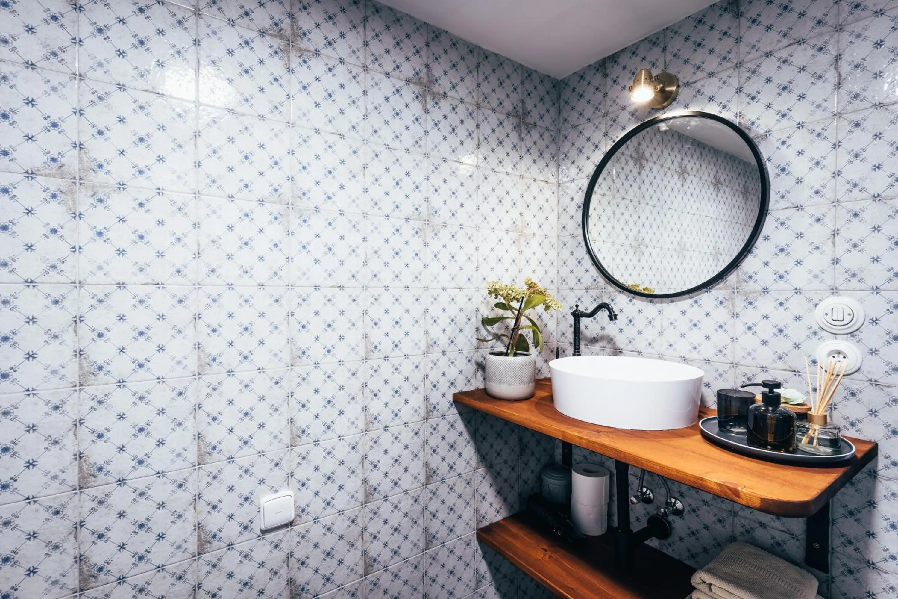 Bathroom in Pension Fialka