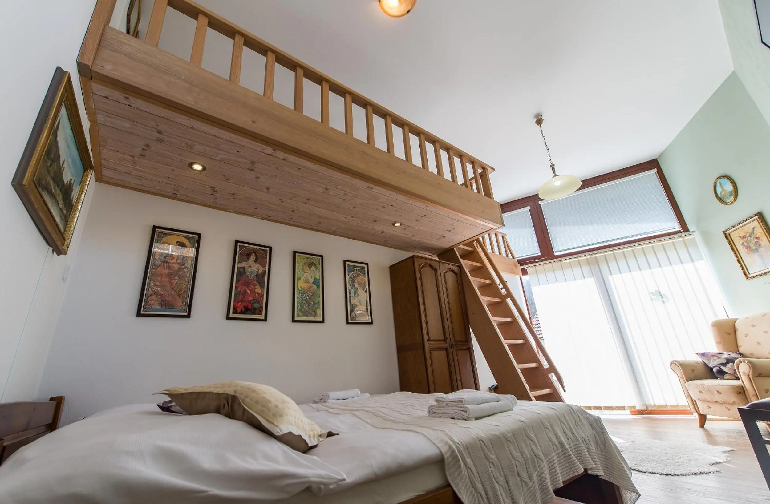 Bed in Pension Fialka