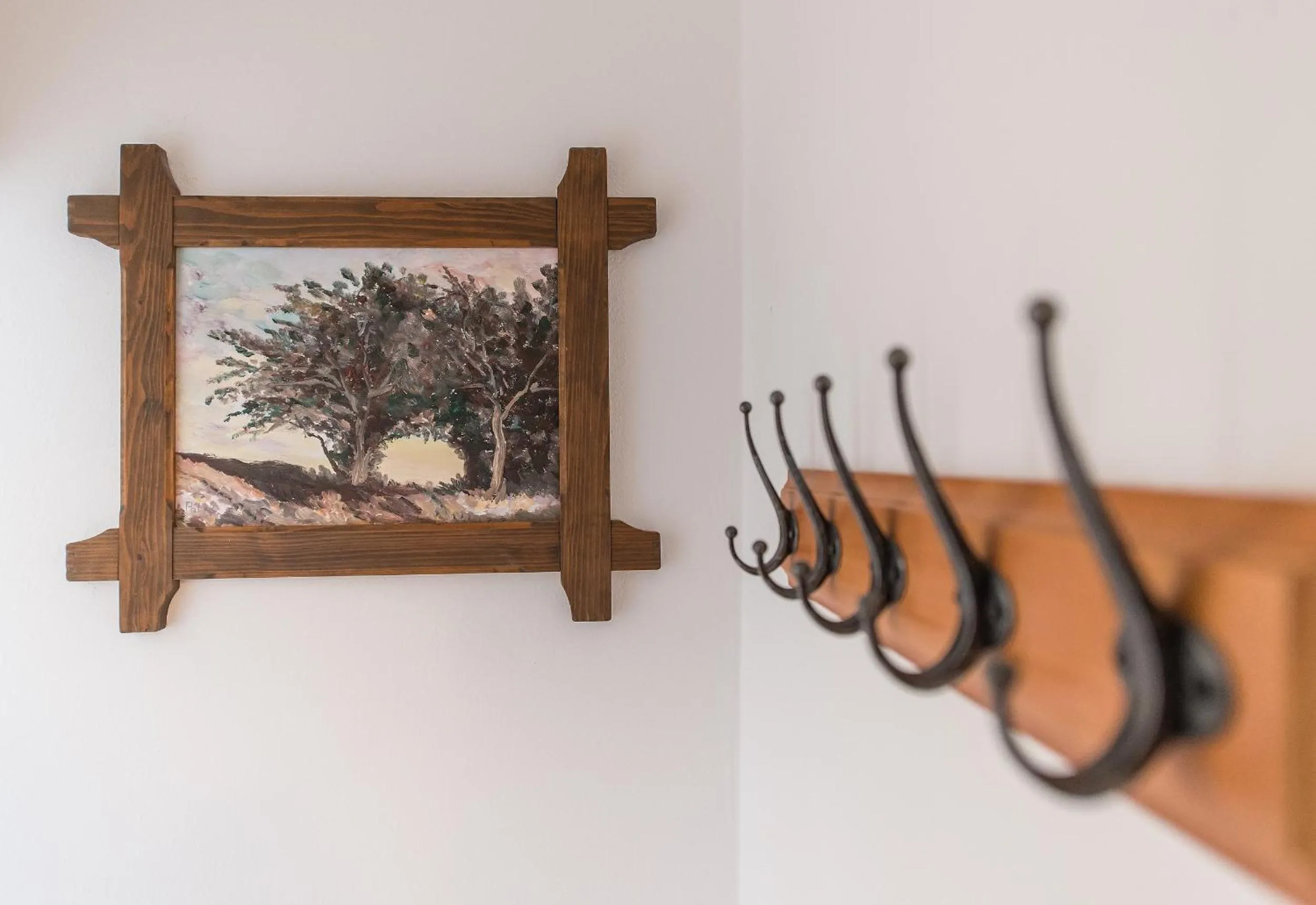 Decorative detail in Pension Fialka