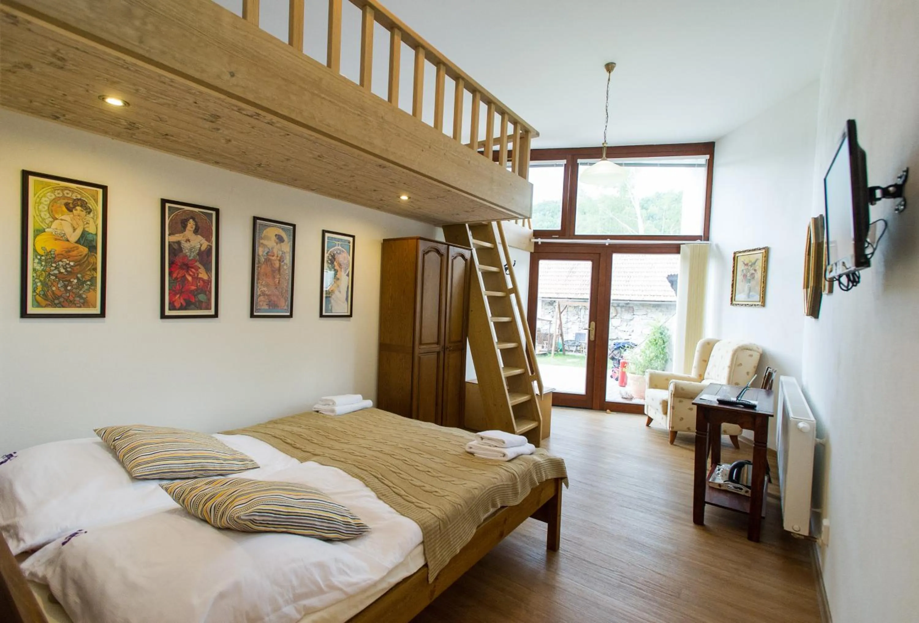 Bed in Pension Fialka