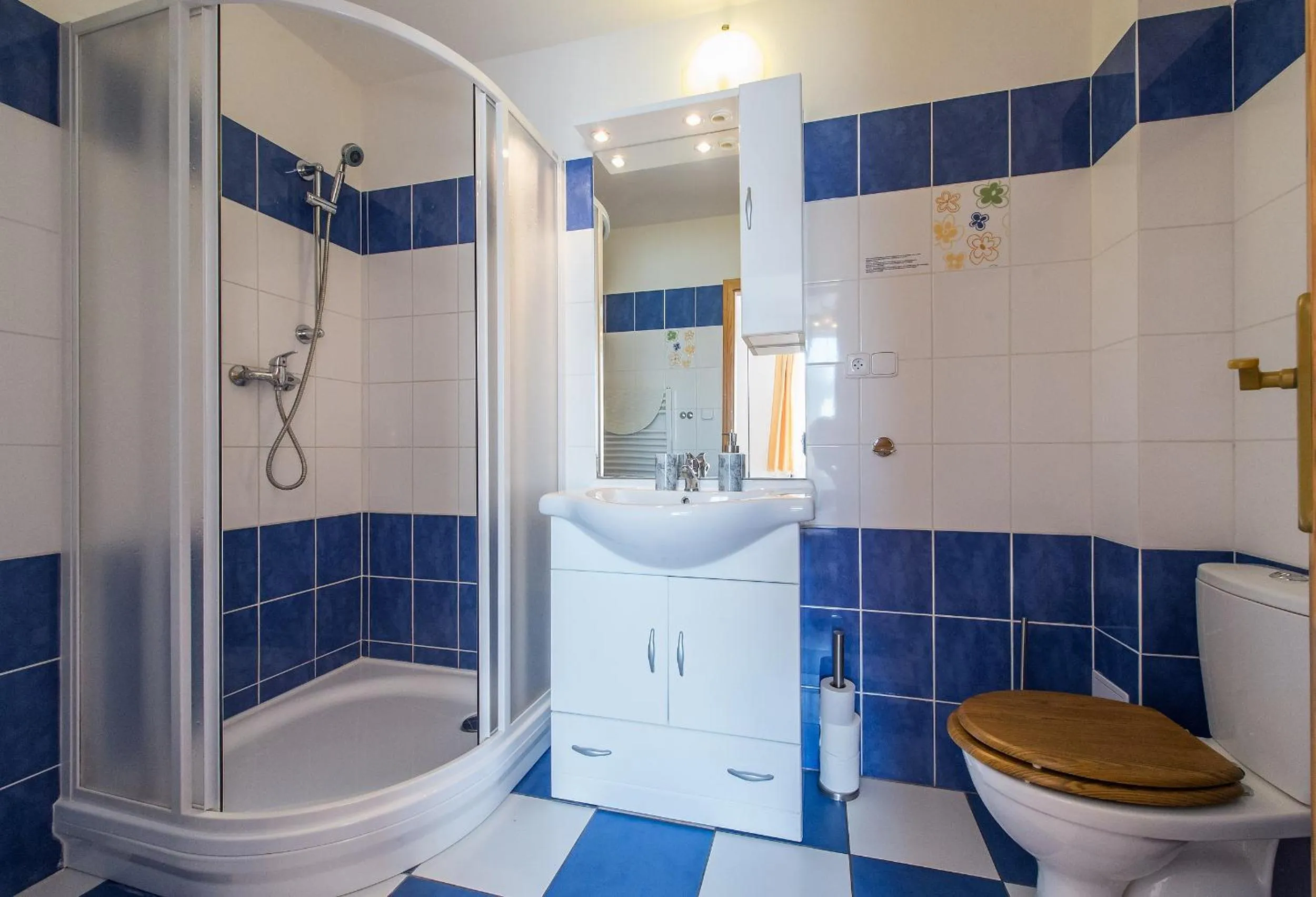 Bathroom in Pension Fialka