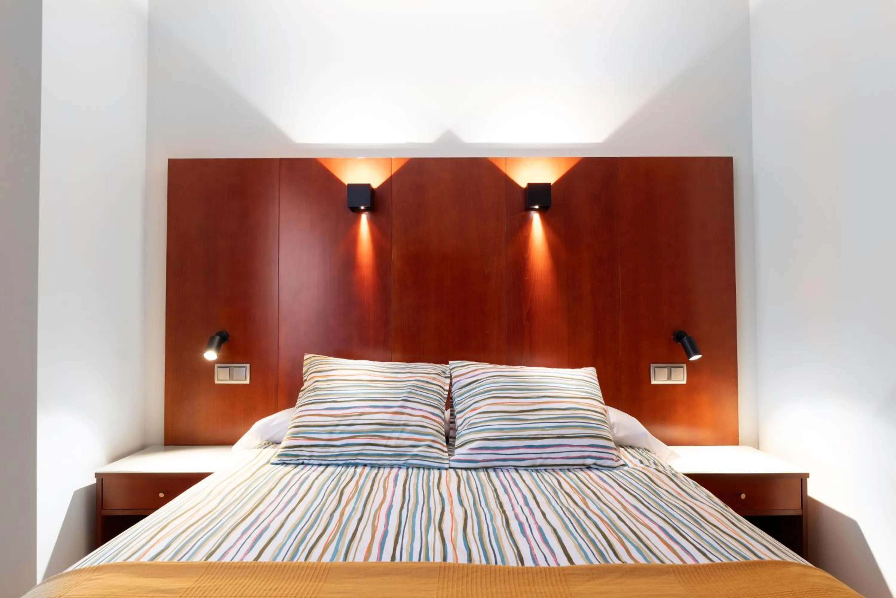 Bed in Hotel Doña Urraca