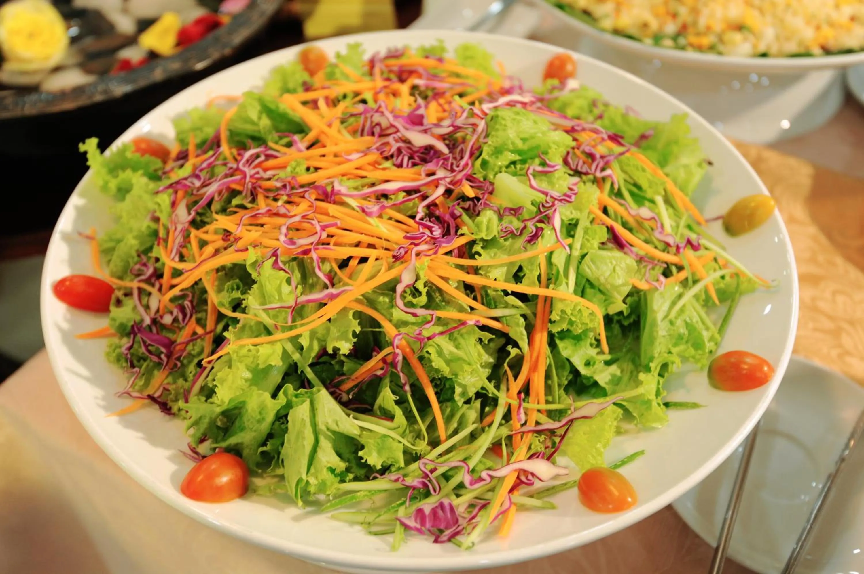 Buffet breakfast in Cuu Long Hotel