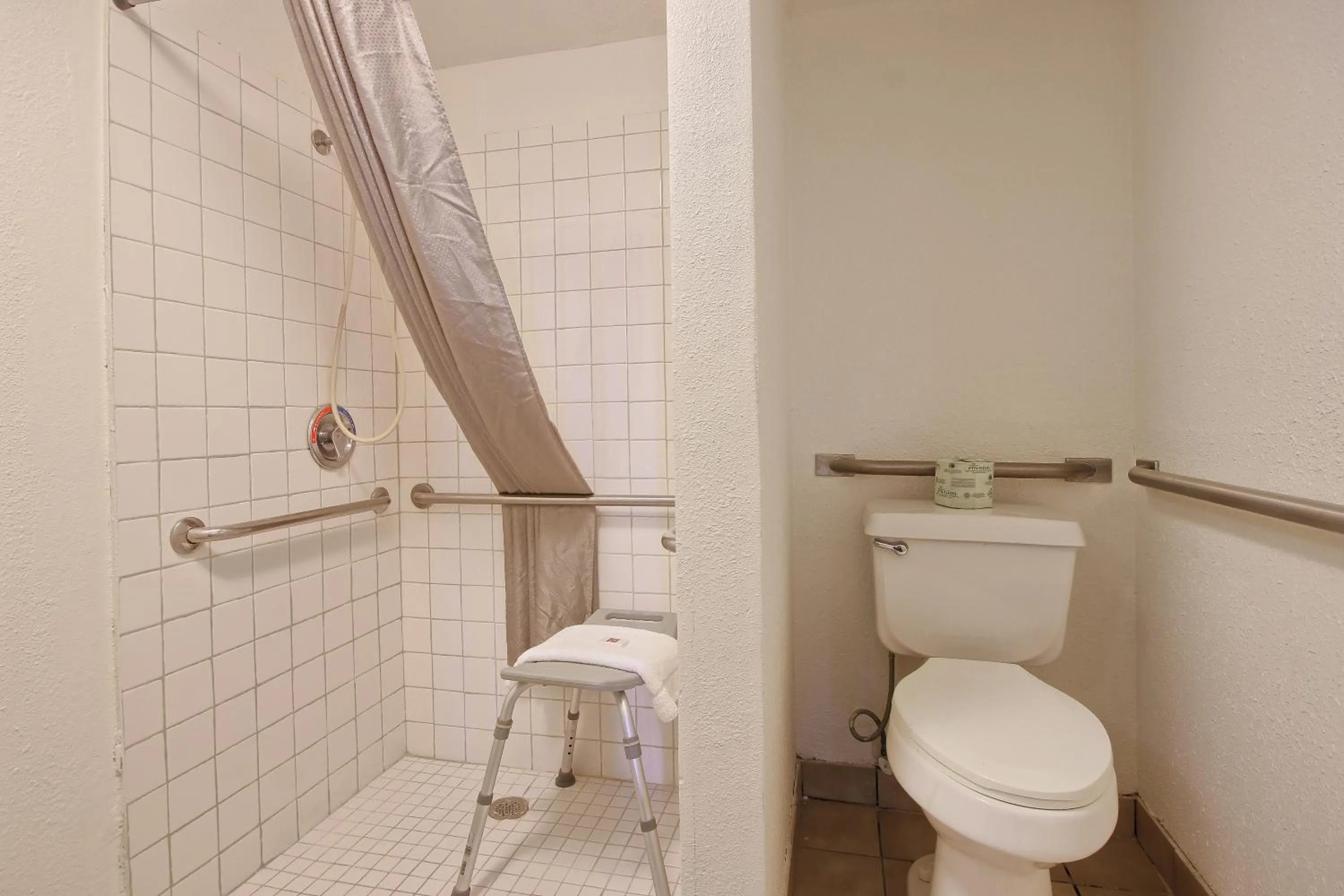 Bathroom in Motel 6-Merced, CA