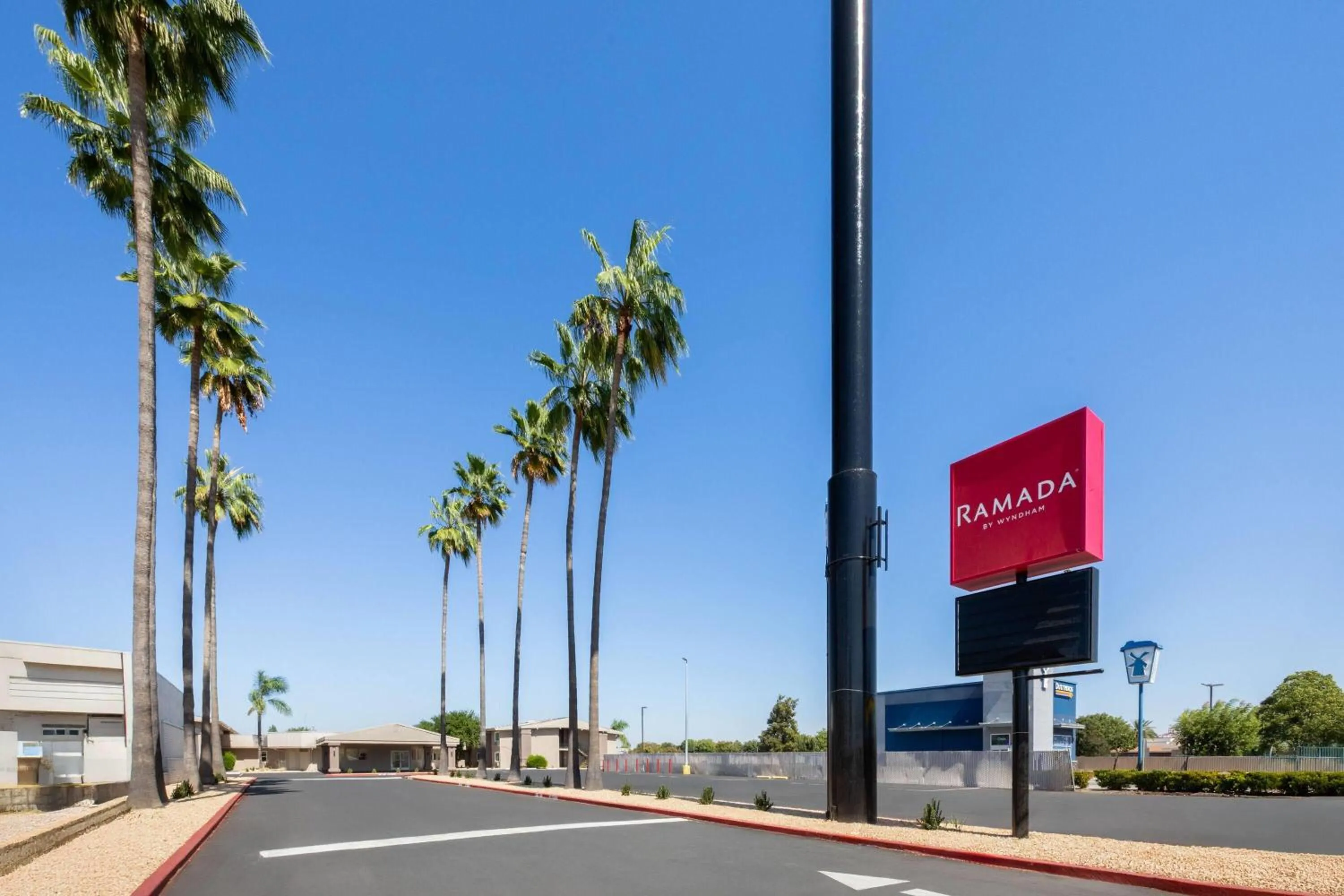 Property building in Ramada by Wyndham Merced