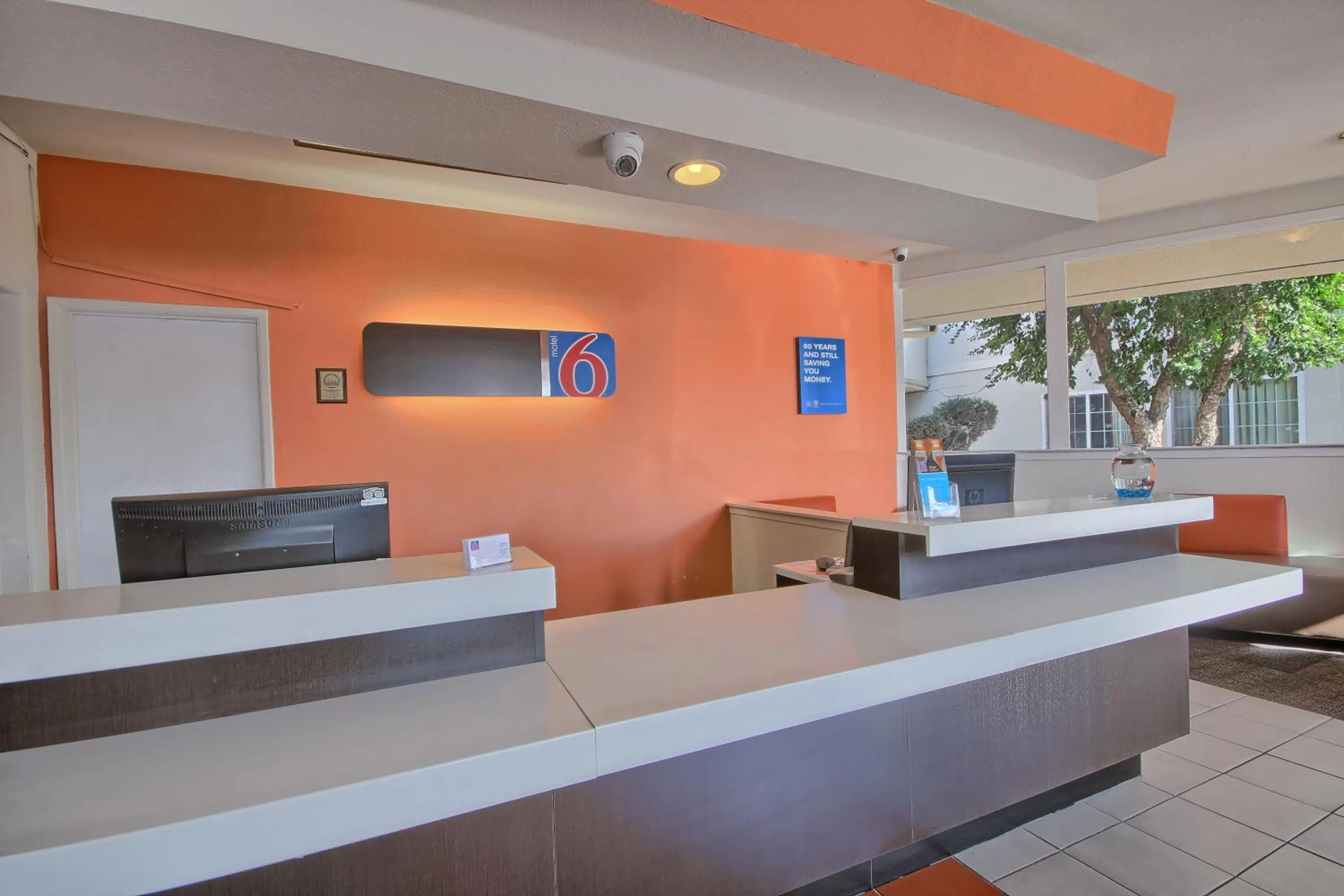 Lobby or reception in Motel 6-Merced, CA