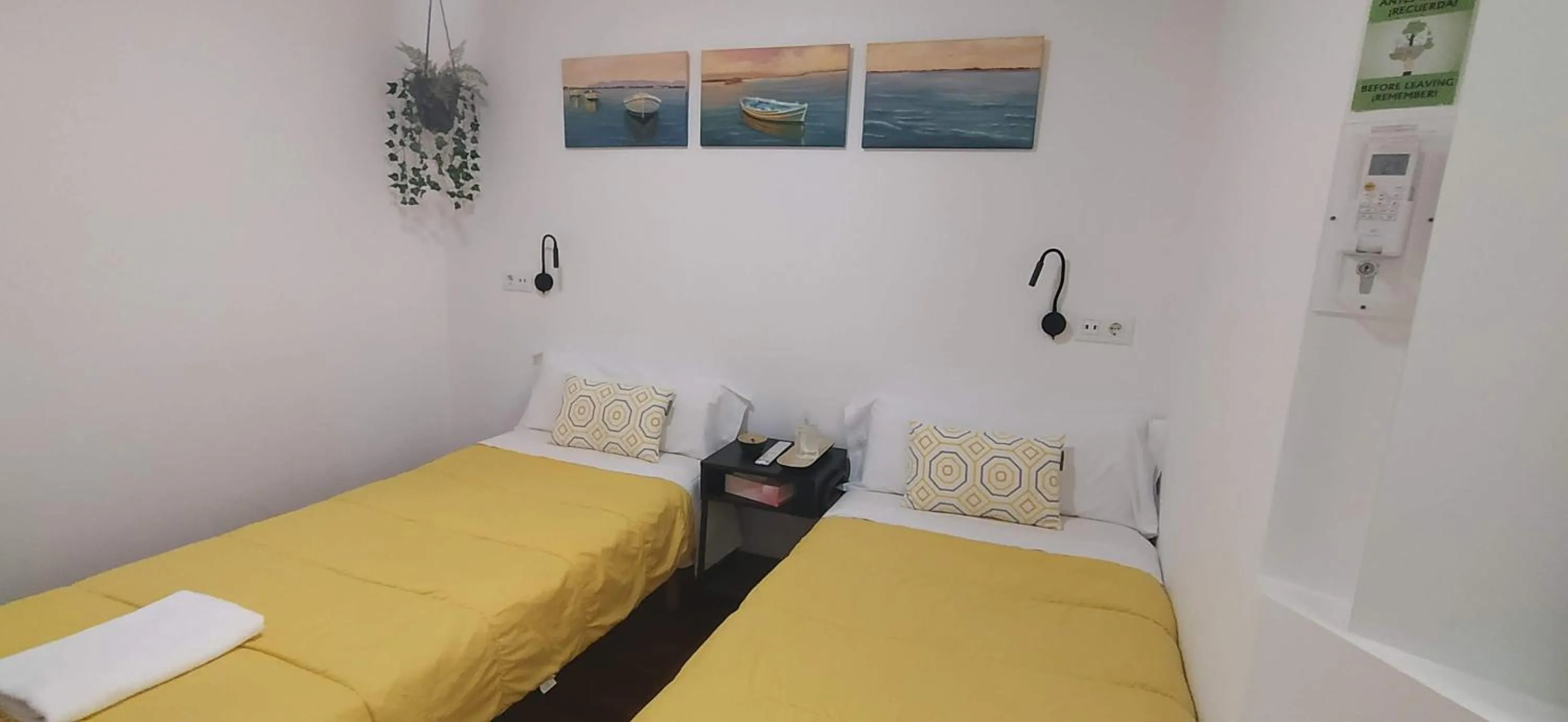 Bedroom, Bed in Alojamientos Cantíber