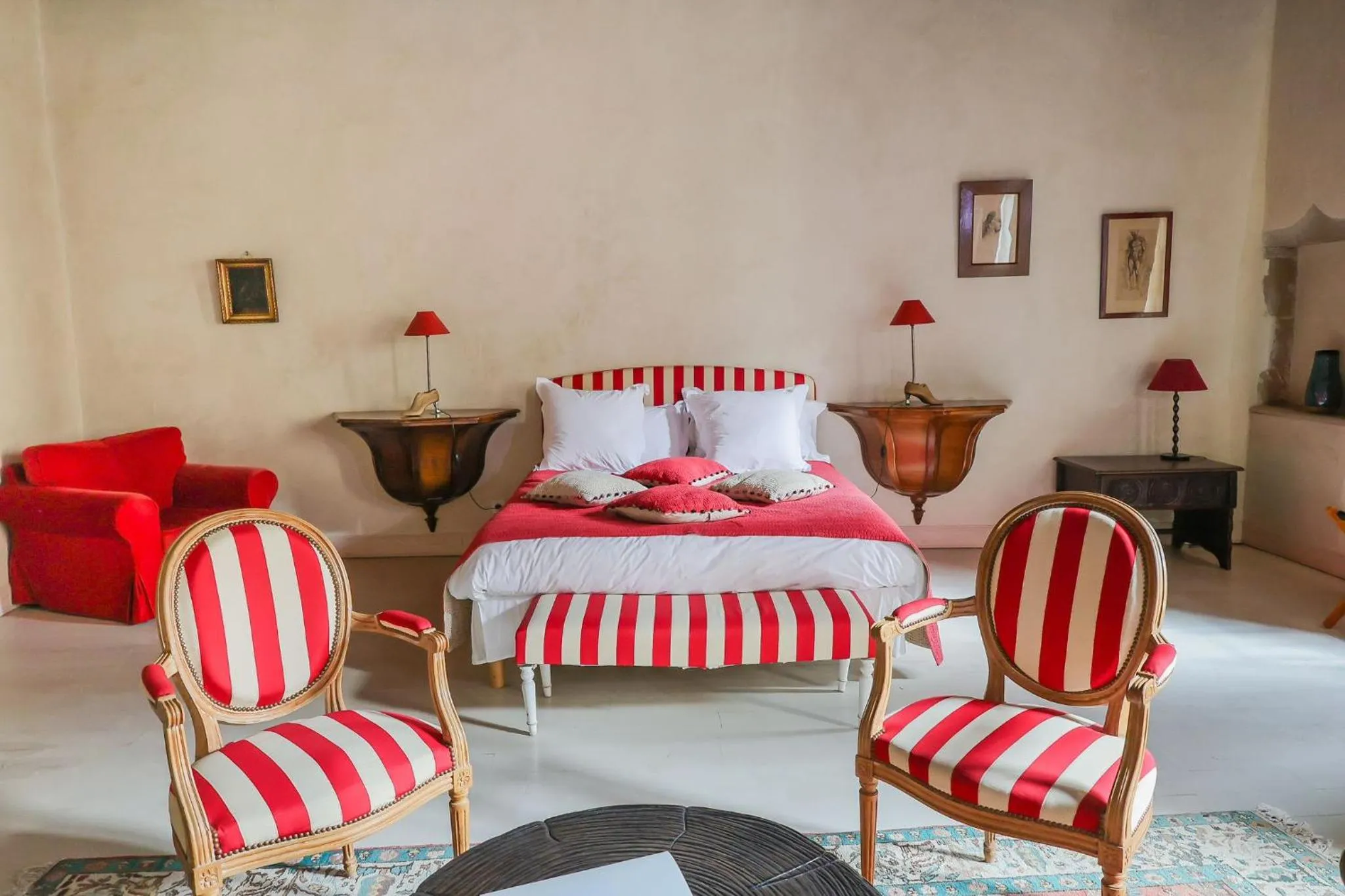 Bedroom, Bed in Maison de la Pra