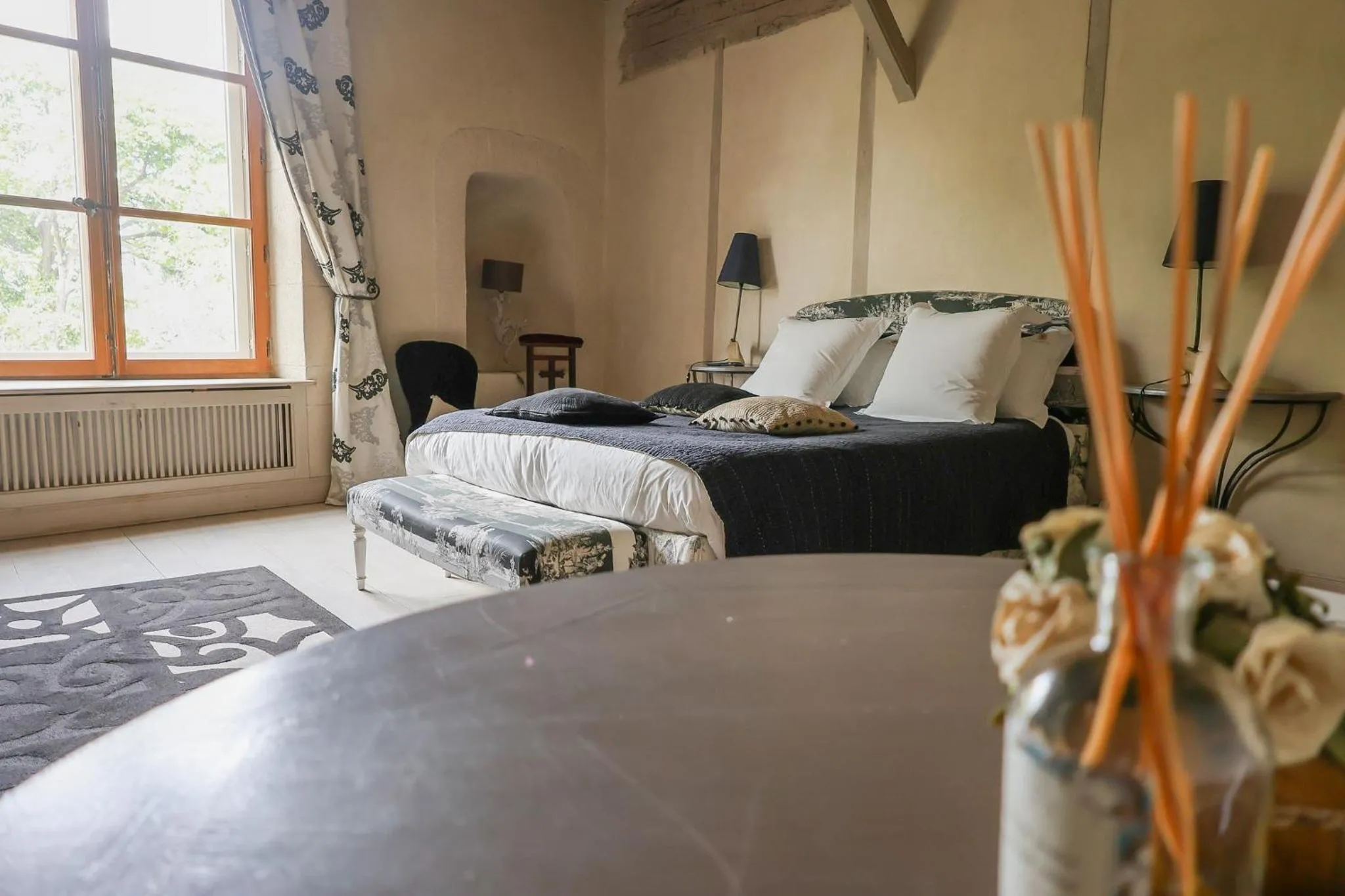 Bedroom, Bed in Maison de la Pra