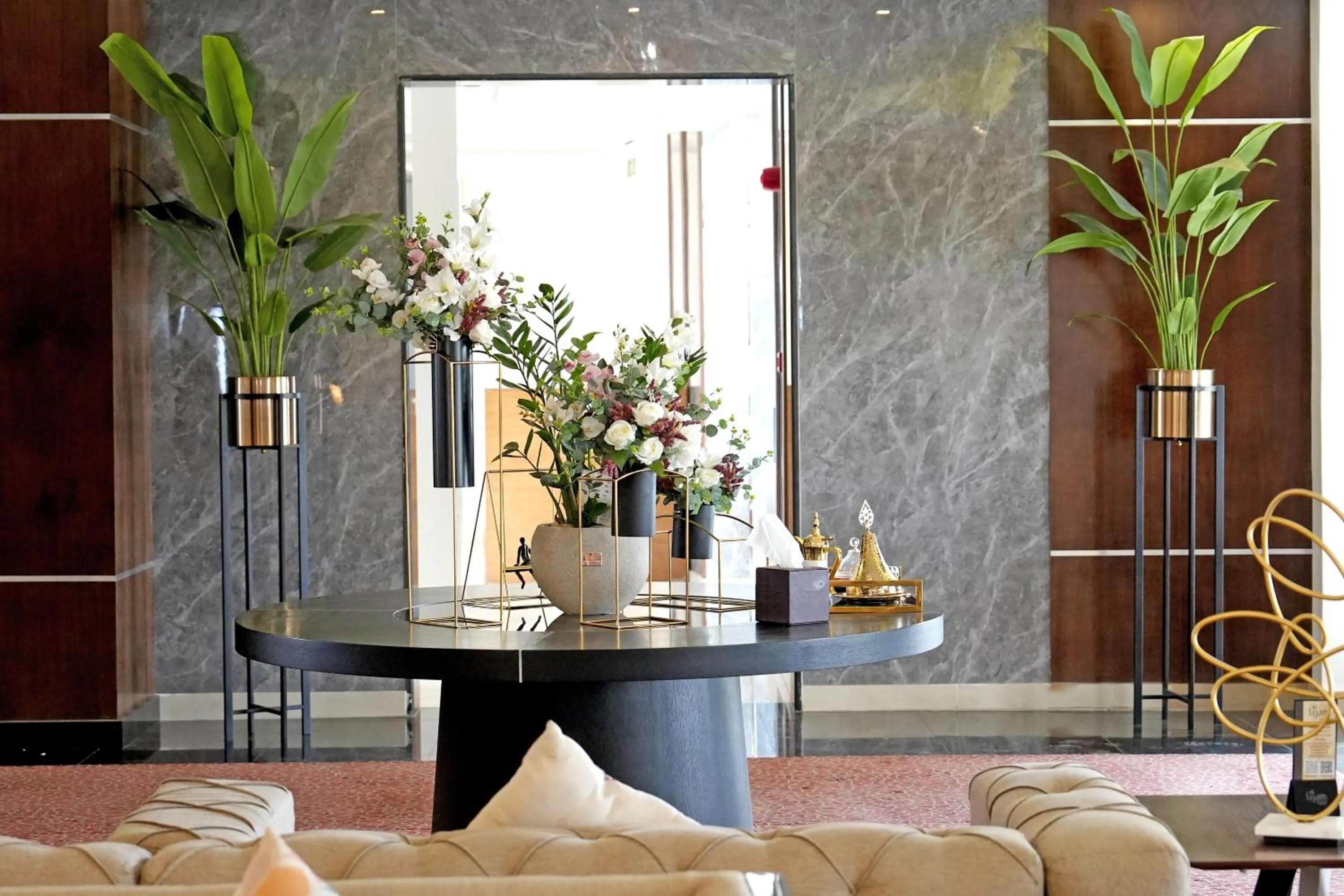 Lobby or reception in Lijam Hotel