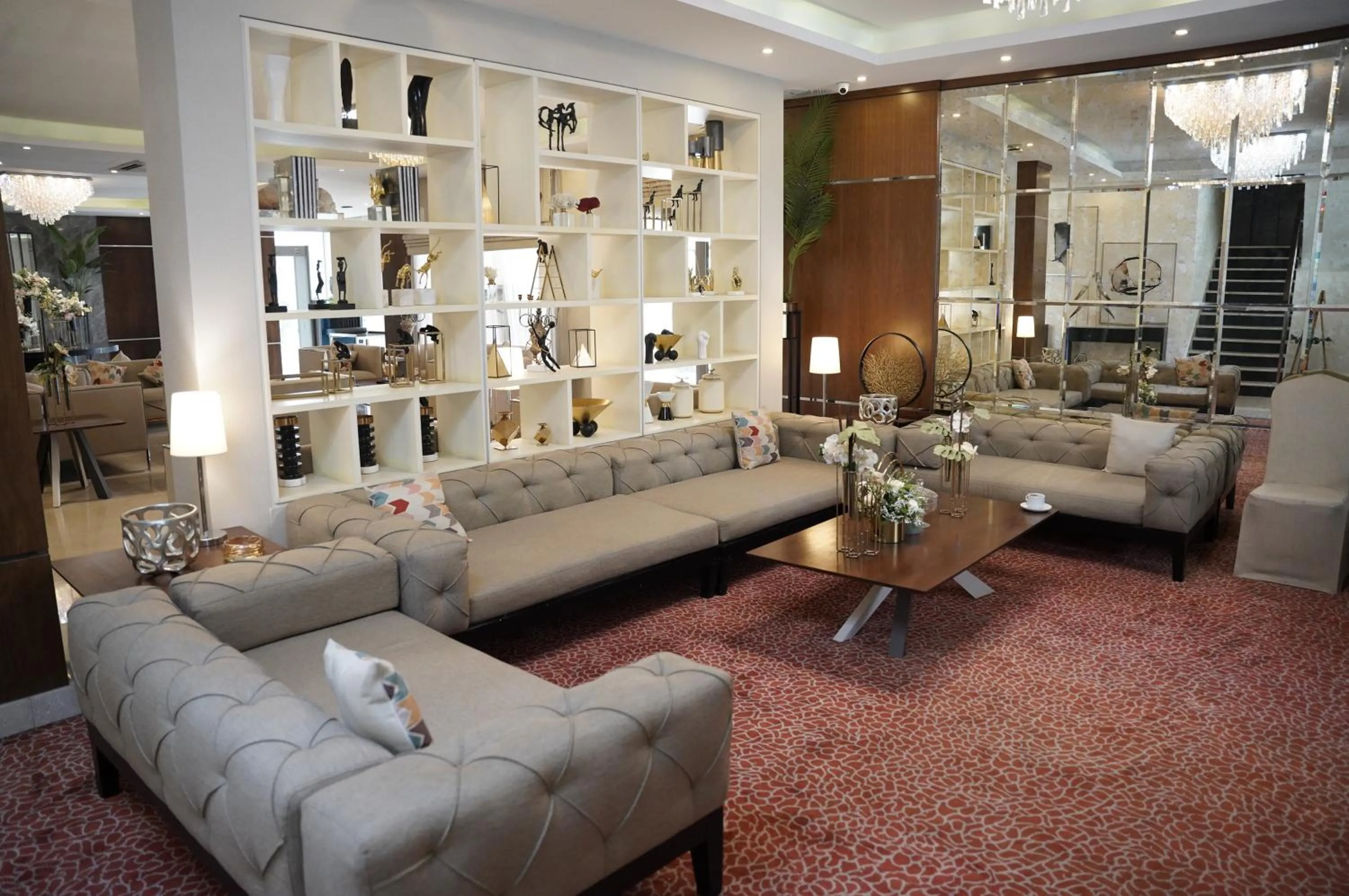 Lobby or reception in Lijam Hotel