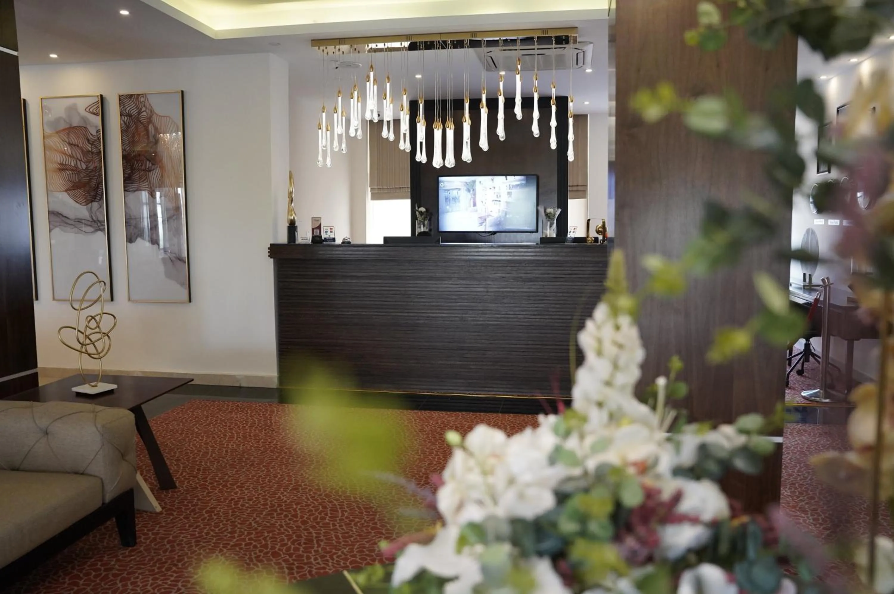 Lobby or reception in Lijam Hotel