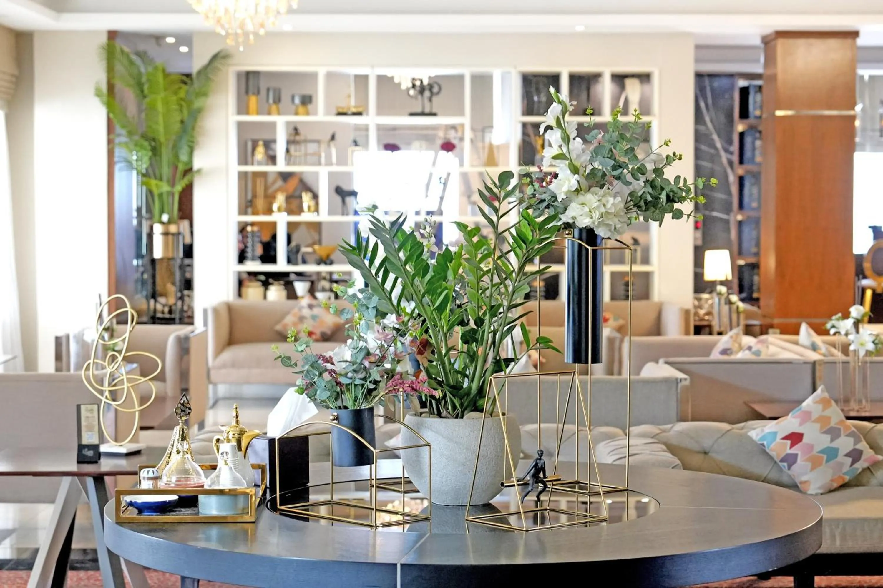 Lobby or reception in Lijam Hotel