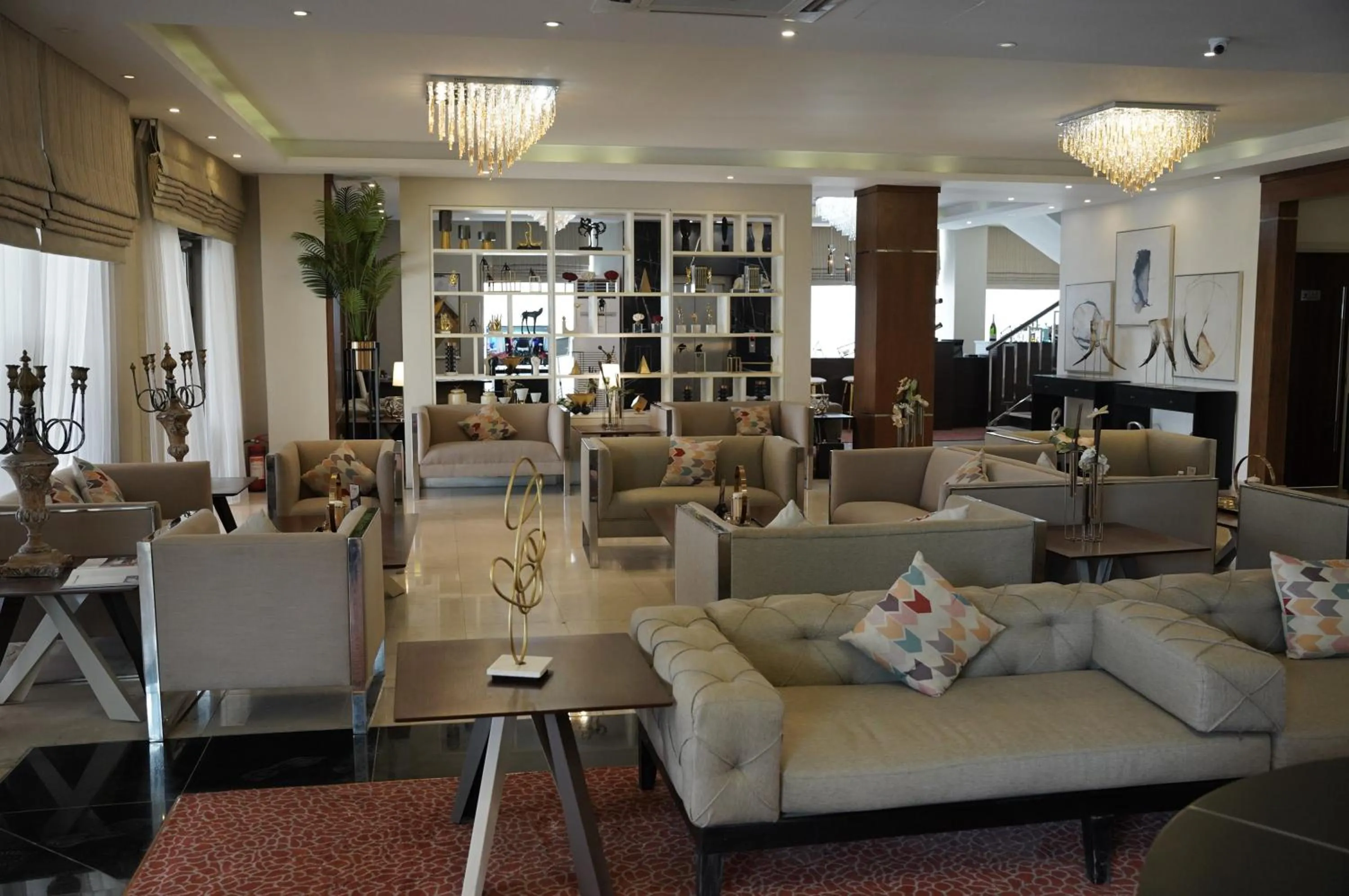 Lobby or reception in Lijam Hotel