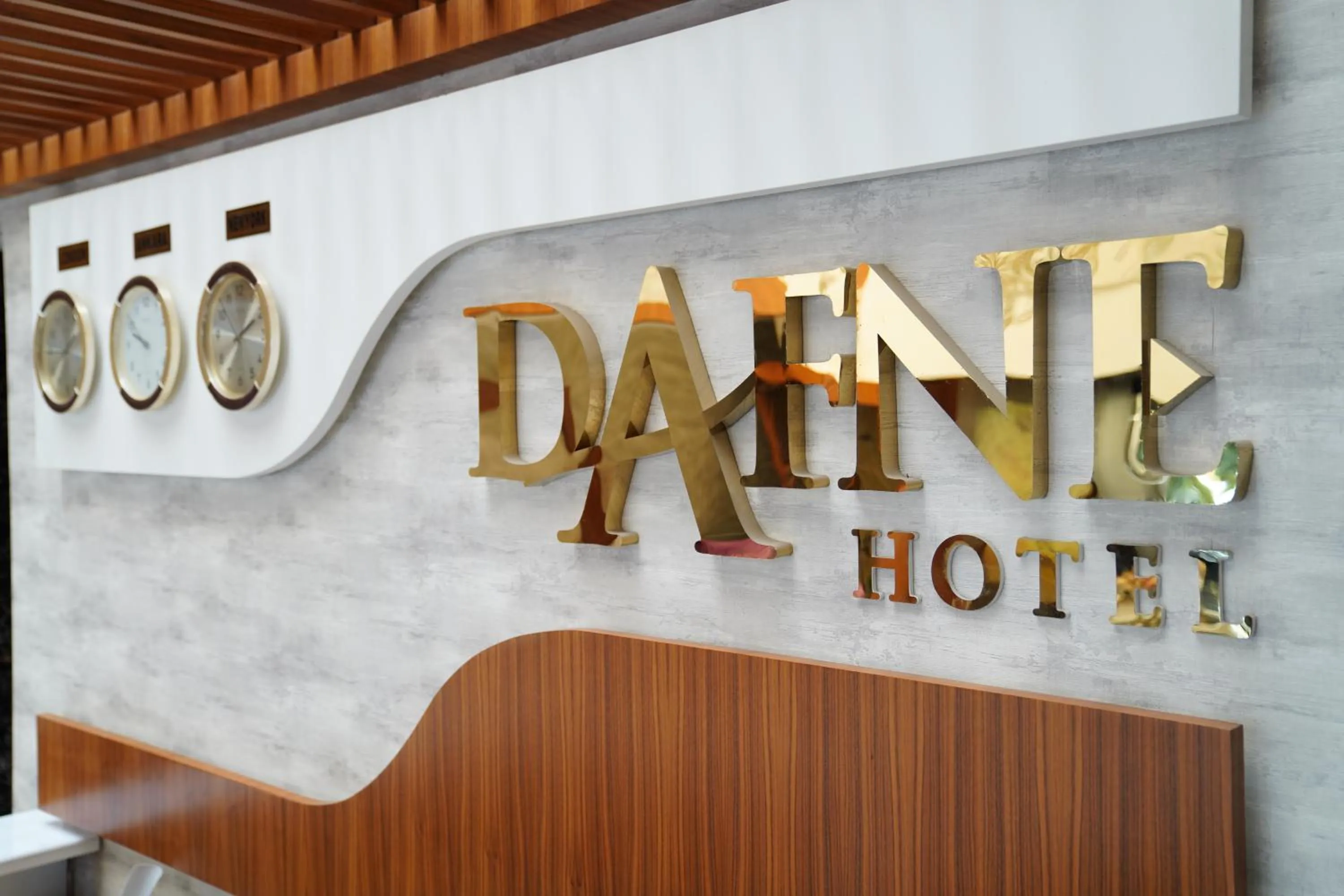 Lobby or reception in Dafne Hotel