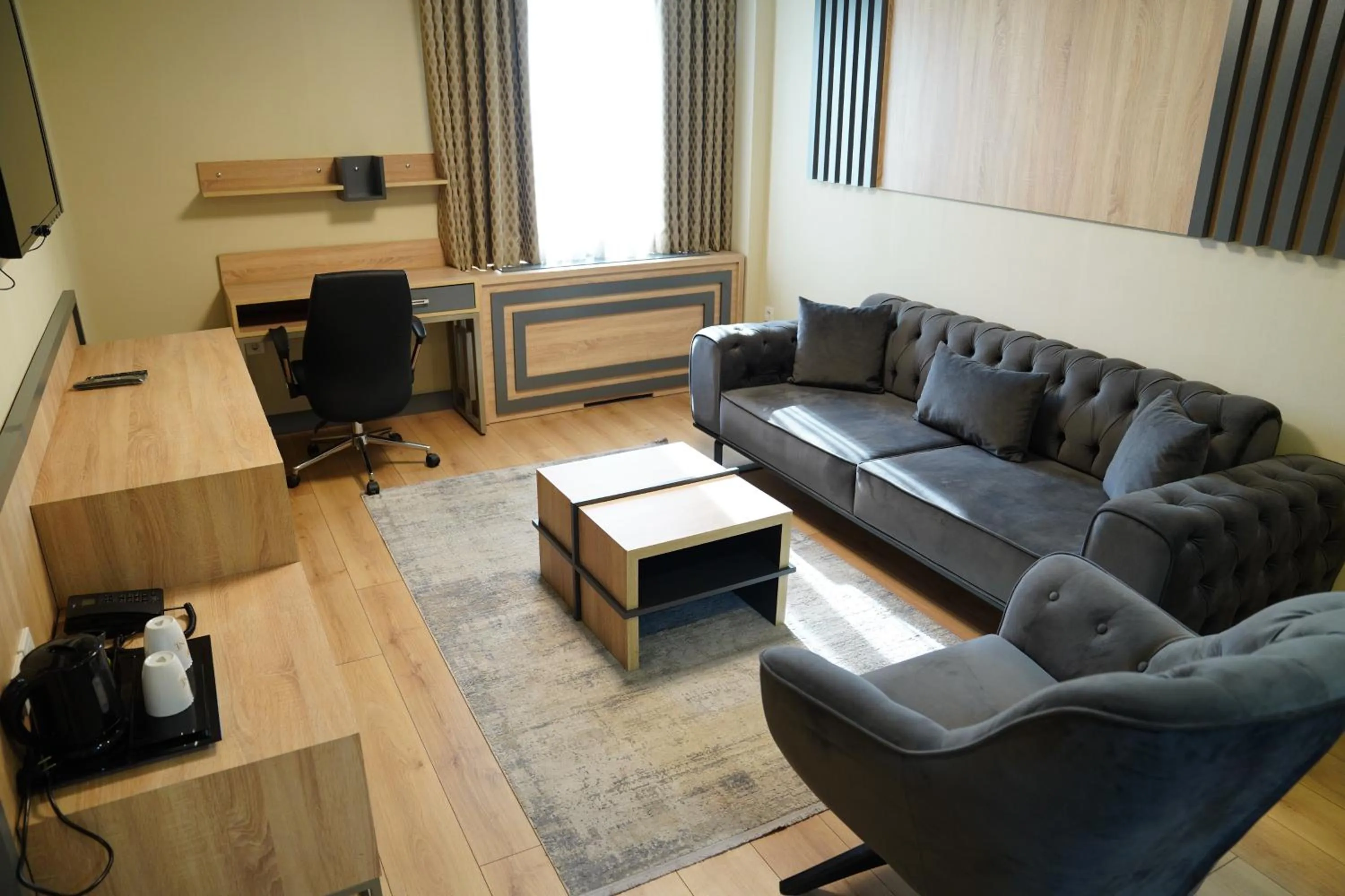 Living room in Dafne Hotel