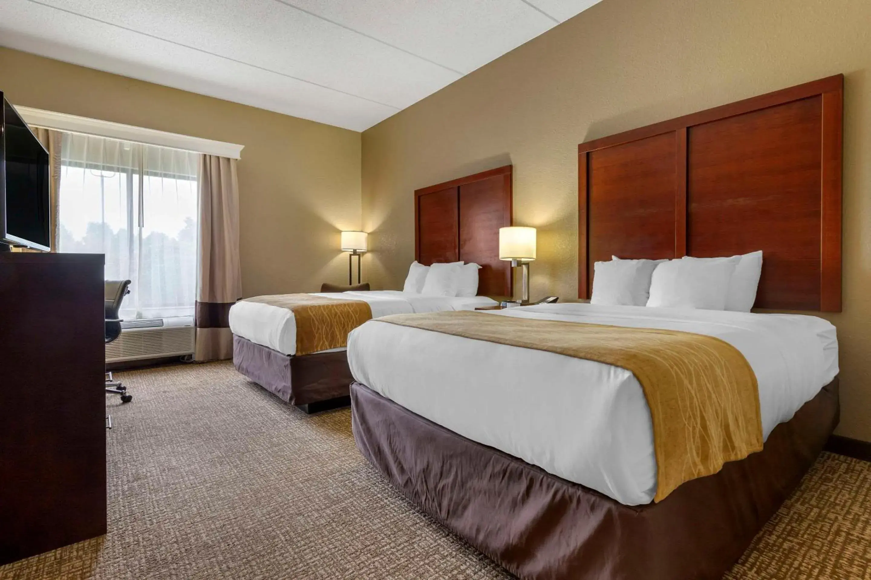 Queen Room with Two Queen Beds - Accessible/Non-Smoking in Comfort Inn & Suites Mocksville I-40 Queen Room with Two Queen Beds - Accessible/Non-Smoking in Comfort Inn & Suites Mocksville I-40
