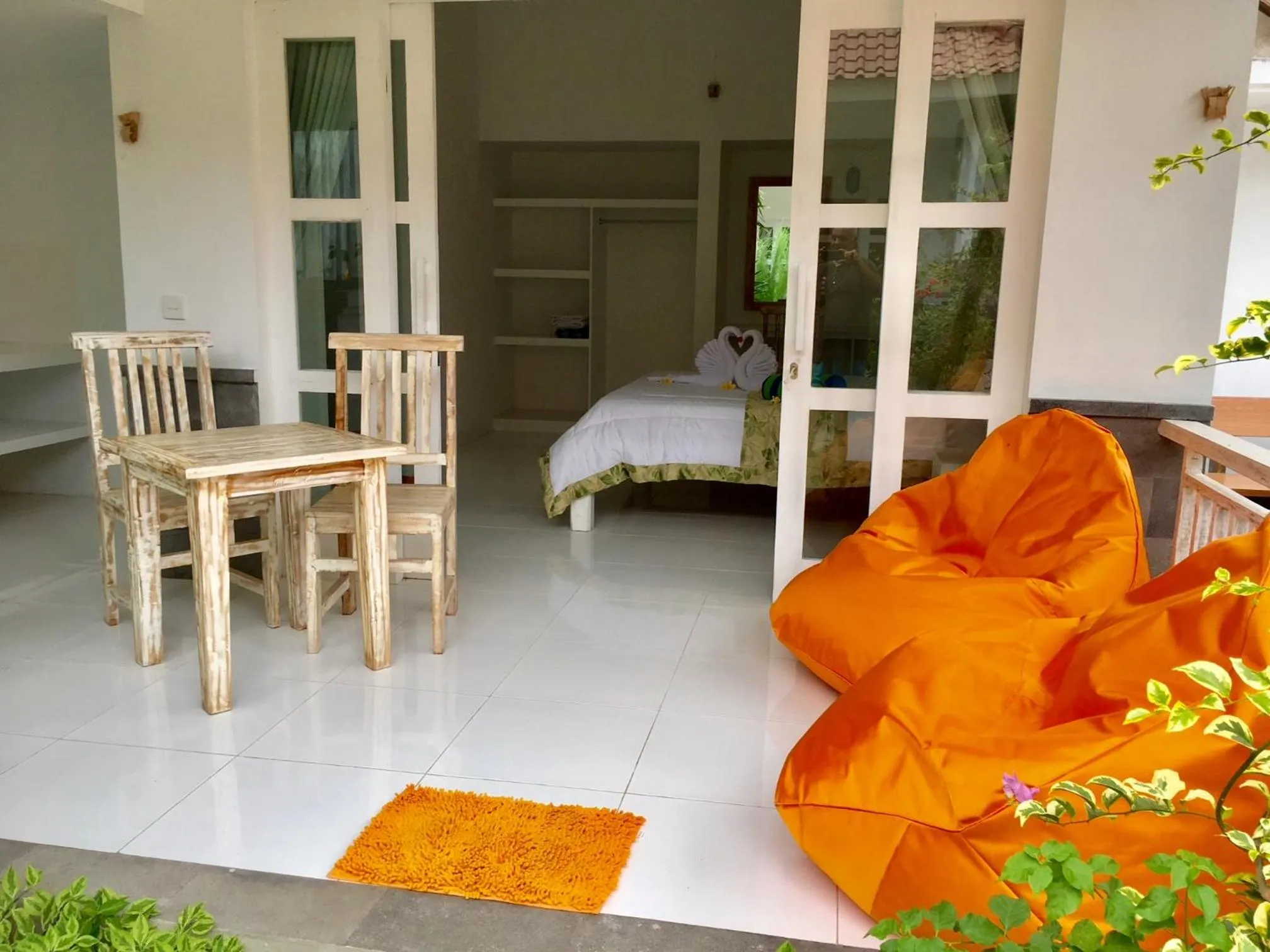 Bed in Narayana Homestay
