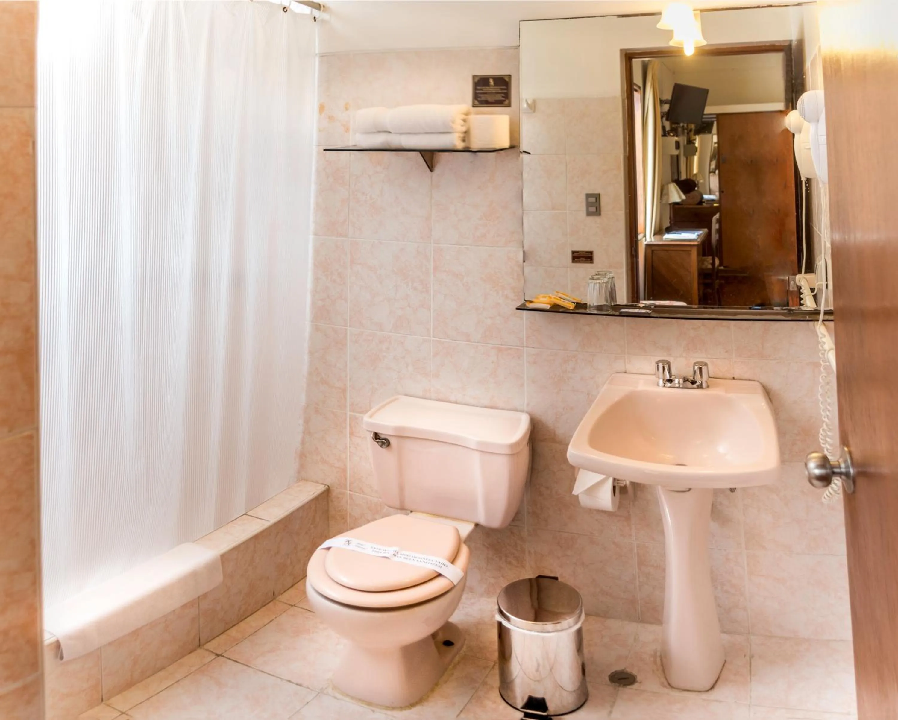 Shower in Hotel Señorial