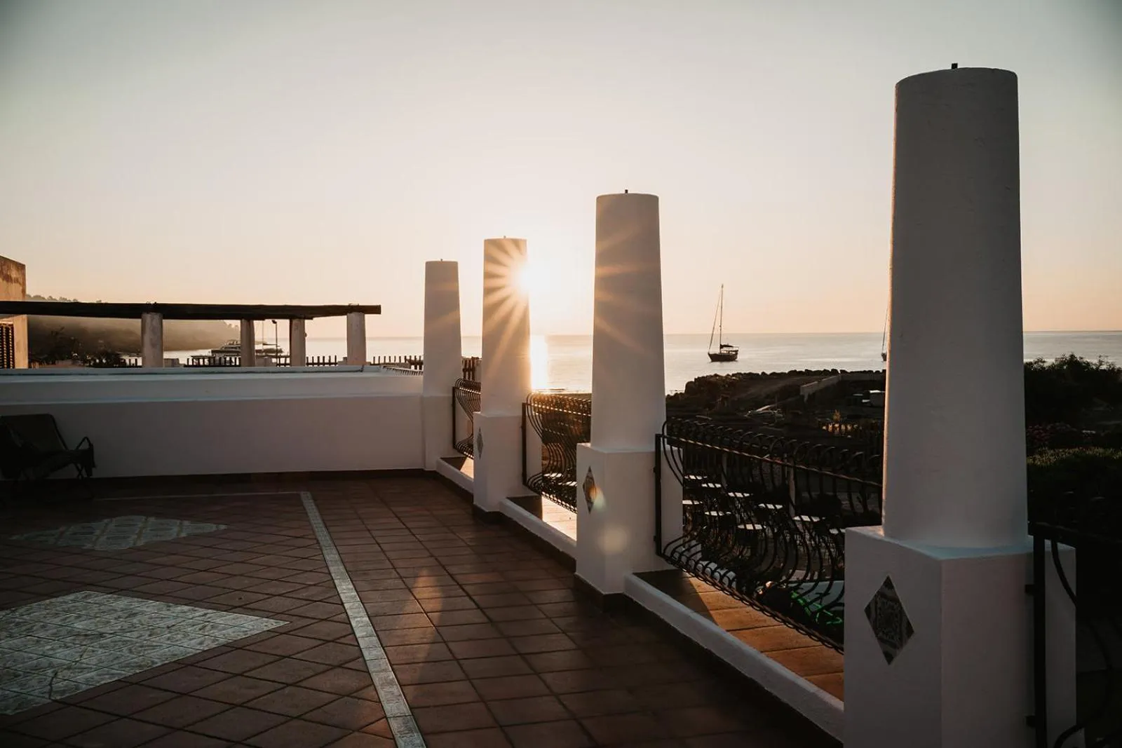 Natural landscape in Hotel Rojas