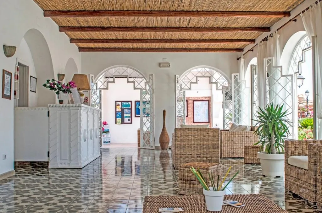 Lobby or reception in Hotel Rojas