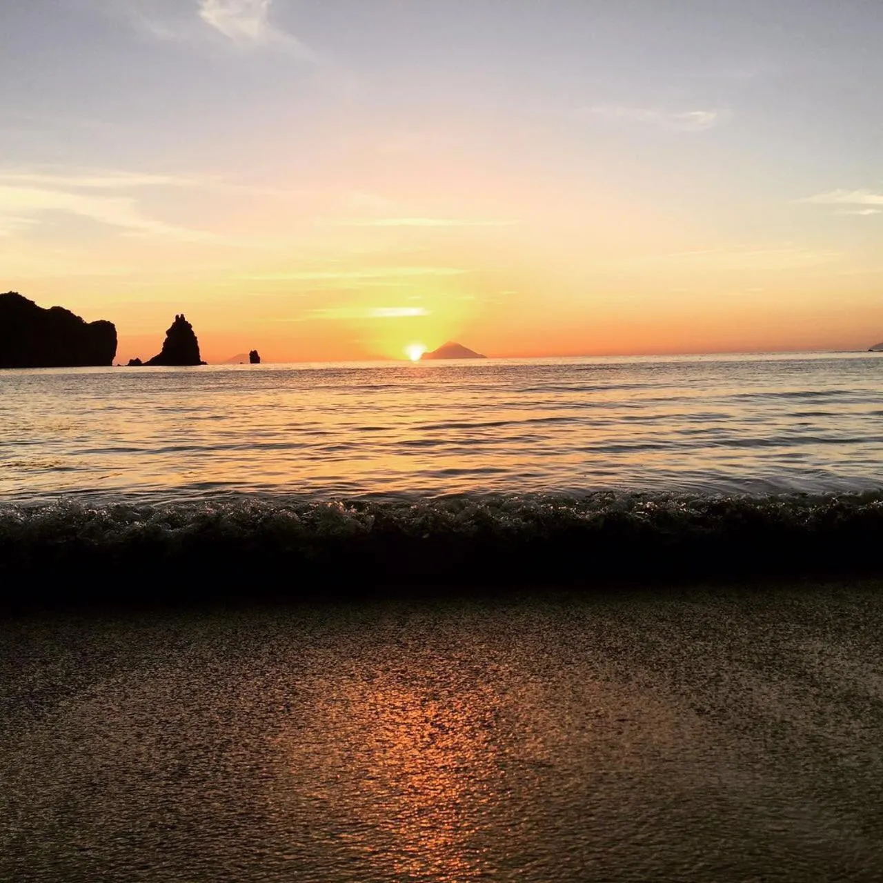 Sunset in Hotel Rojas