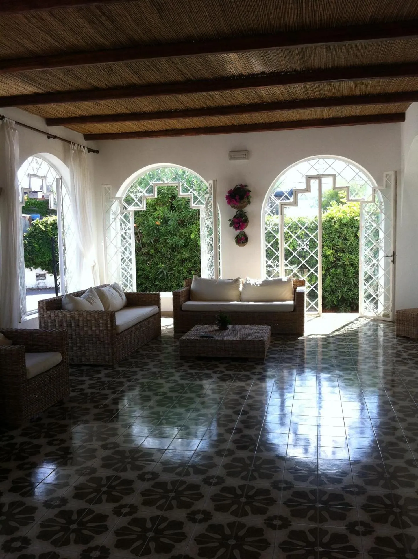 Communal lounge/ TV room in Hotel Rojas