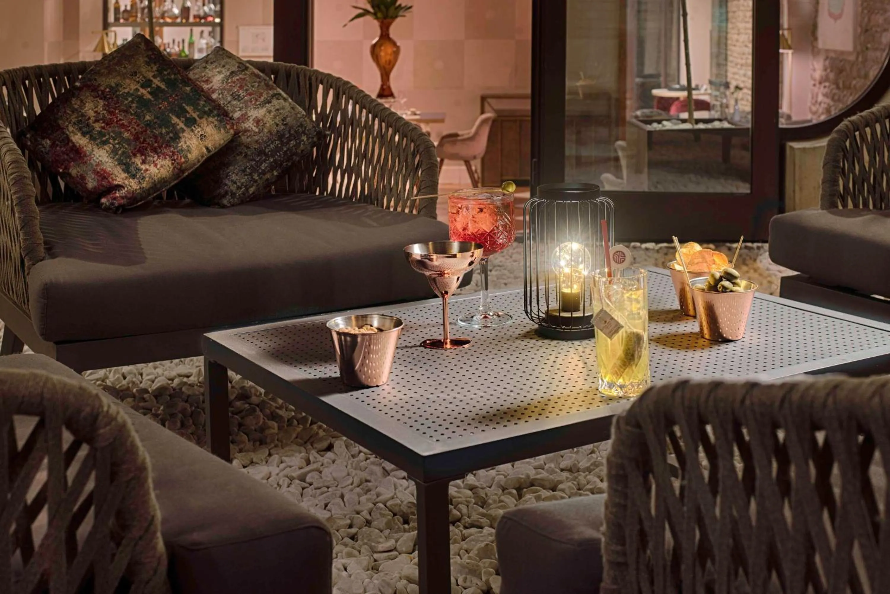 Lounge or bar in NH Collection Palazzo Verona