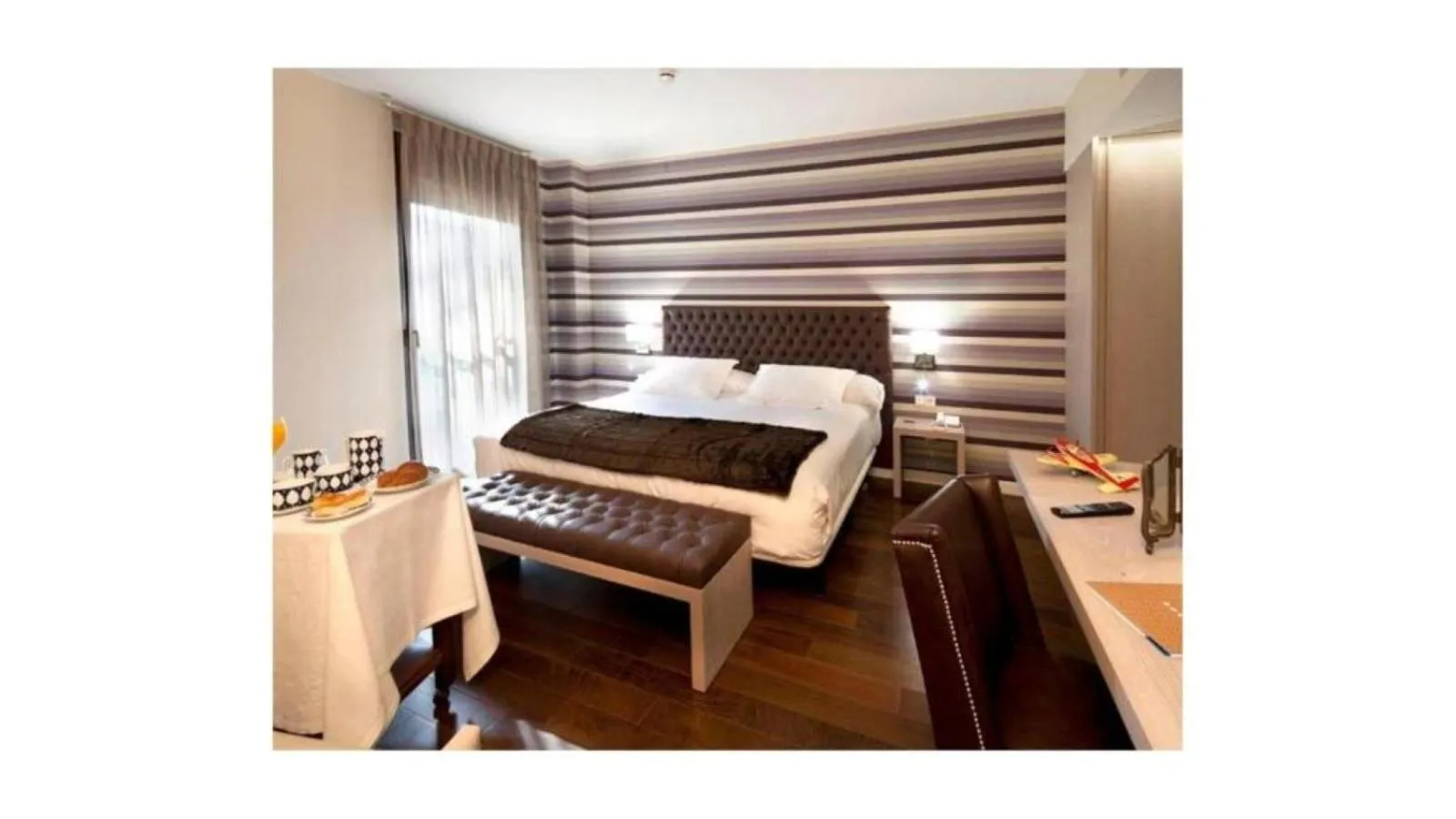 Bed in U-Hotel Spa Ciudad de Astorga