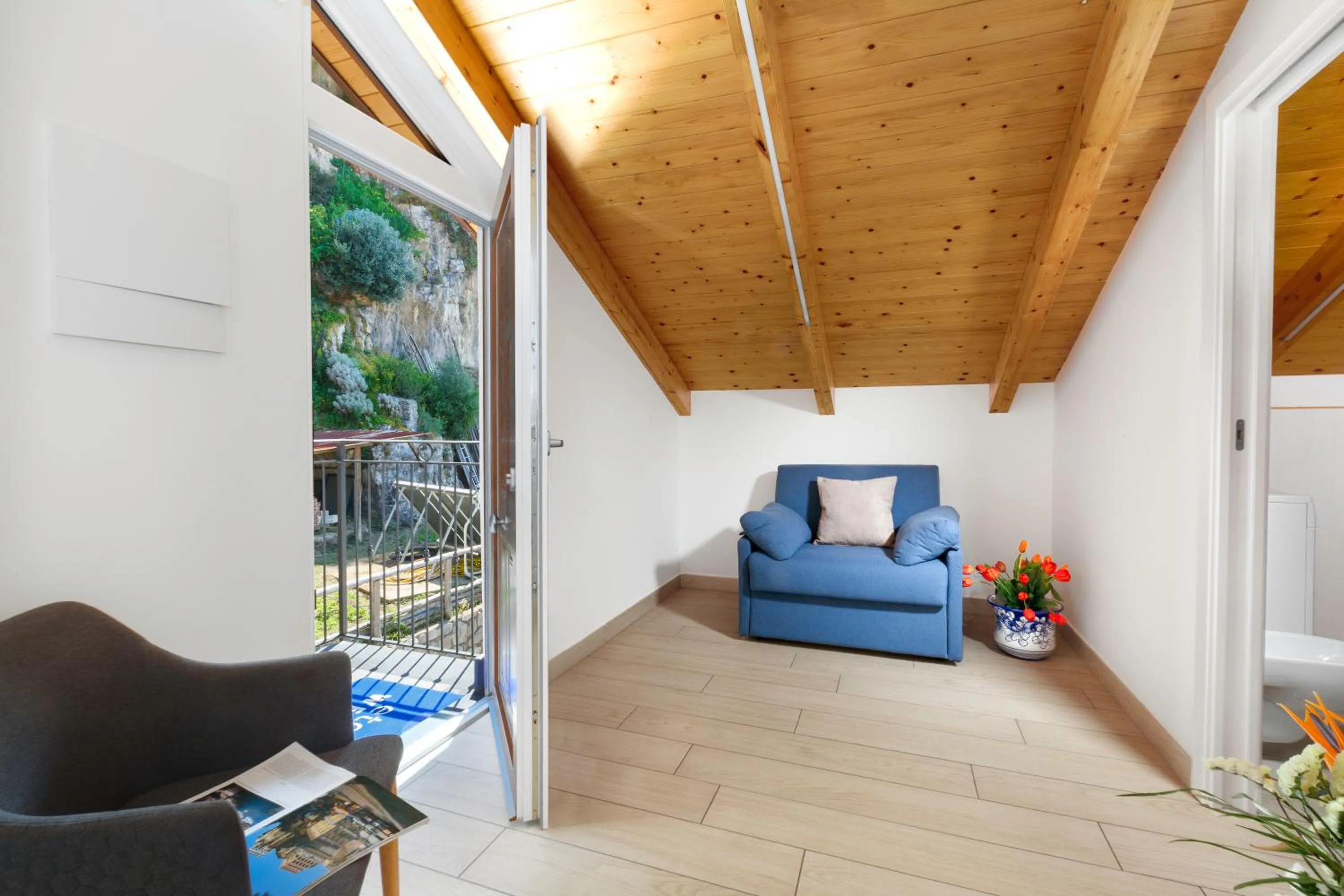 Living room in Eterea Charming Suites