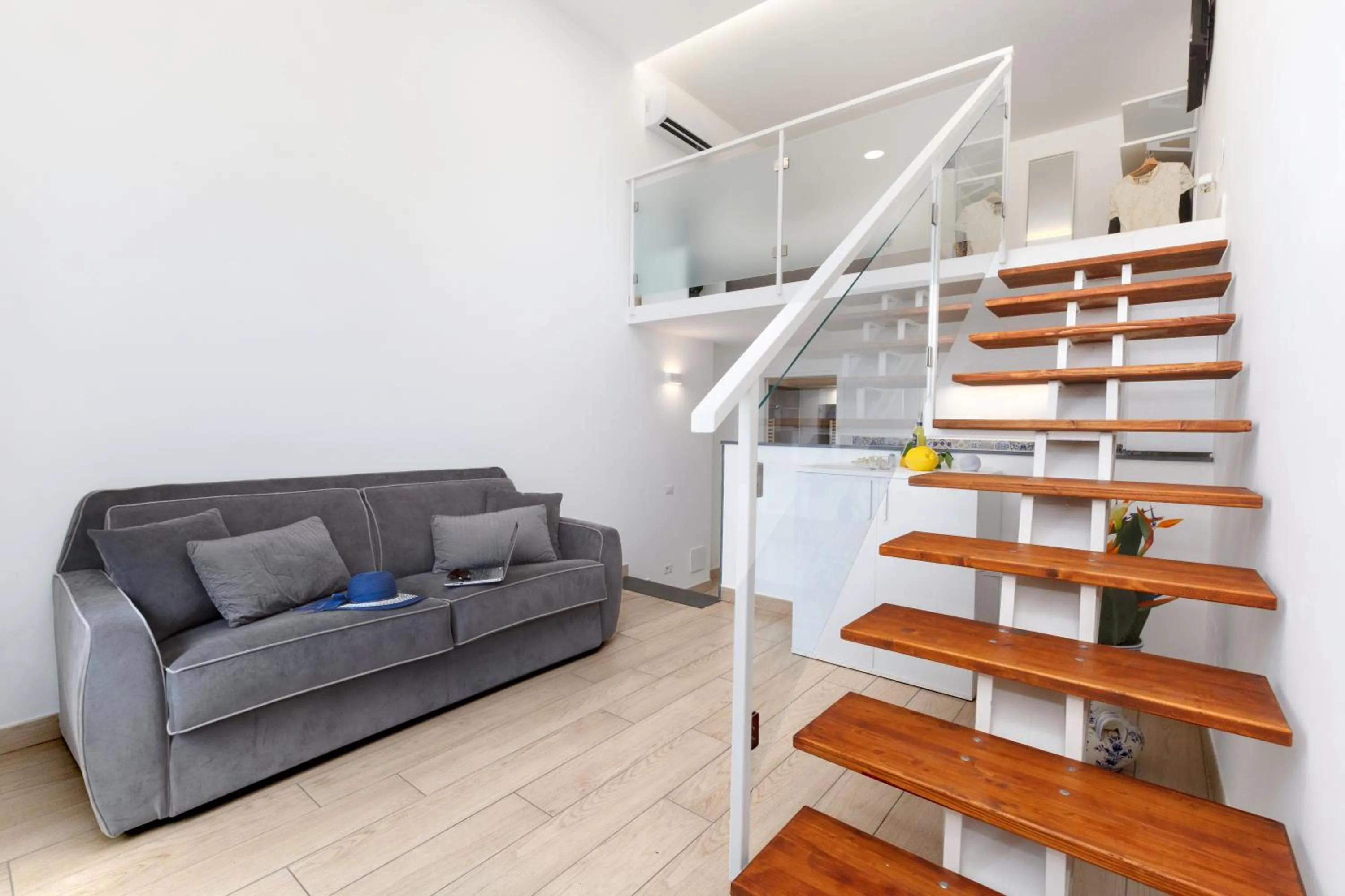 Living room in Eterea Charming Suites