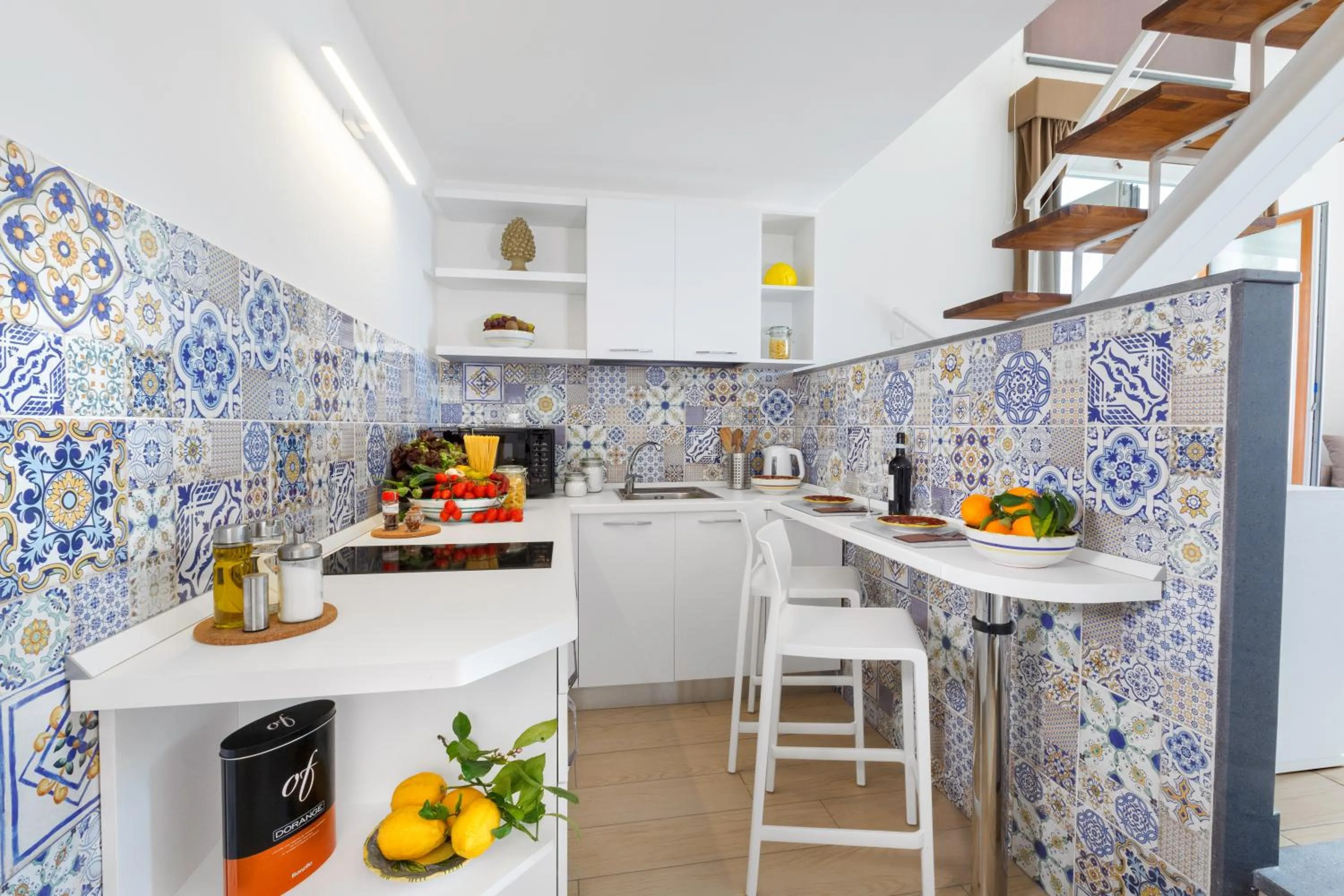 Kitchen or kitchenette in Eterea Charming Suites