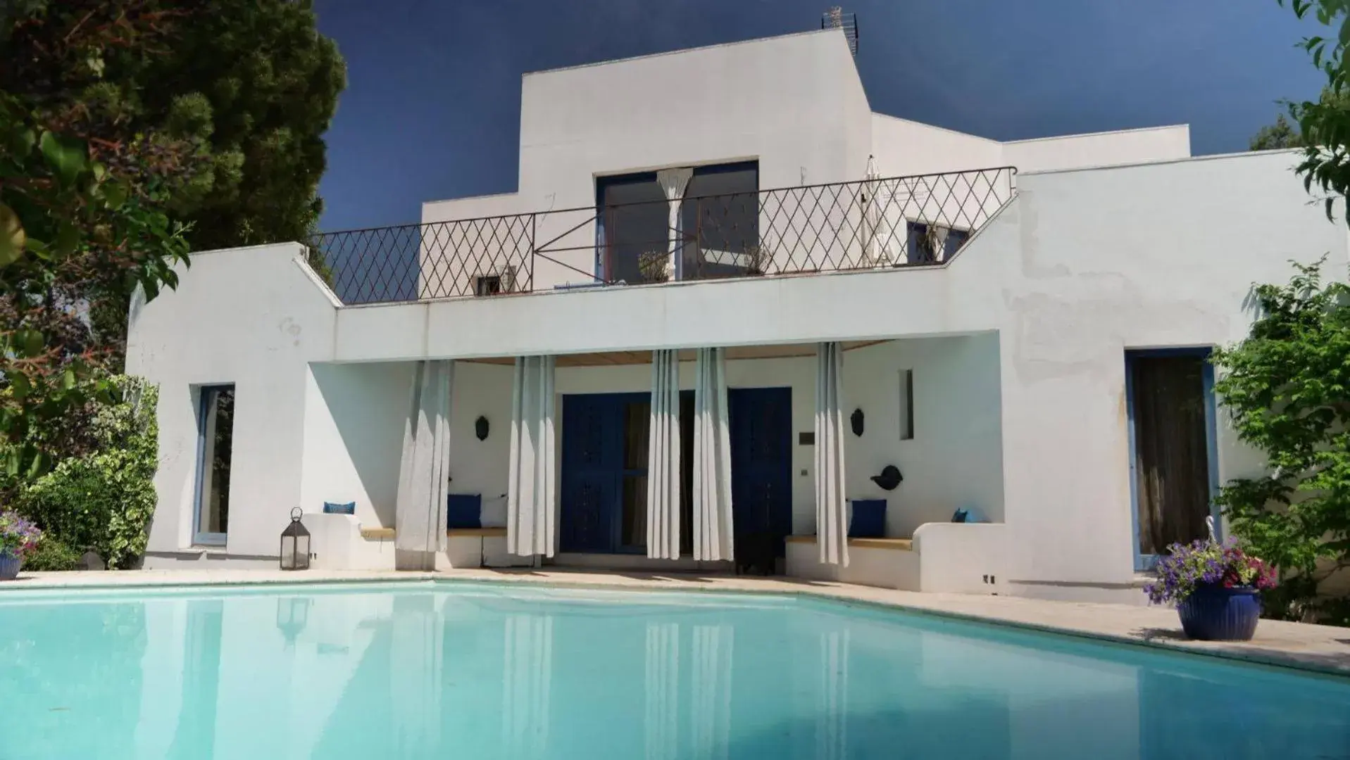 King Suite with Pool View in La Villa Majorelle King Suite with Pool View in La Villa Majorelle