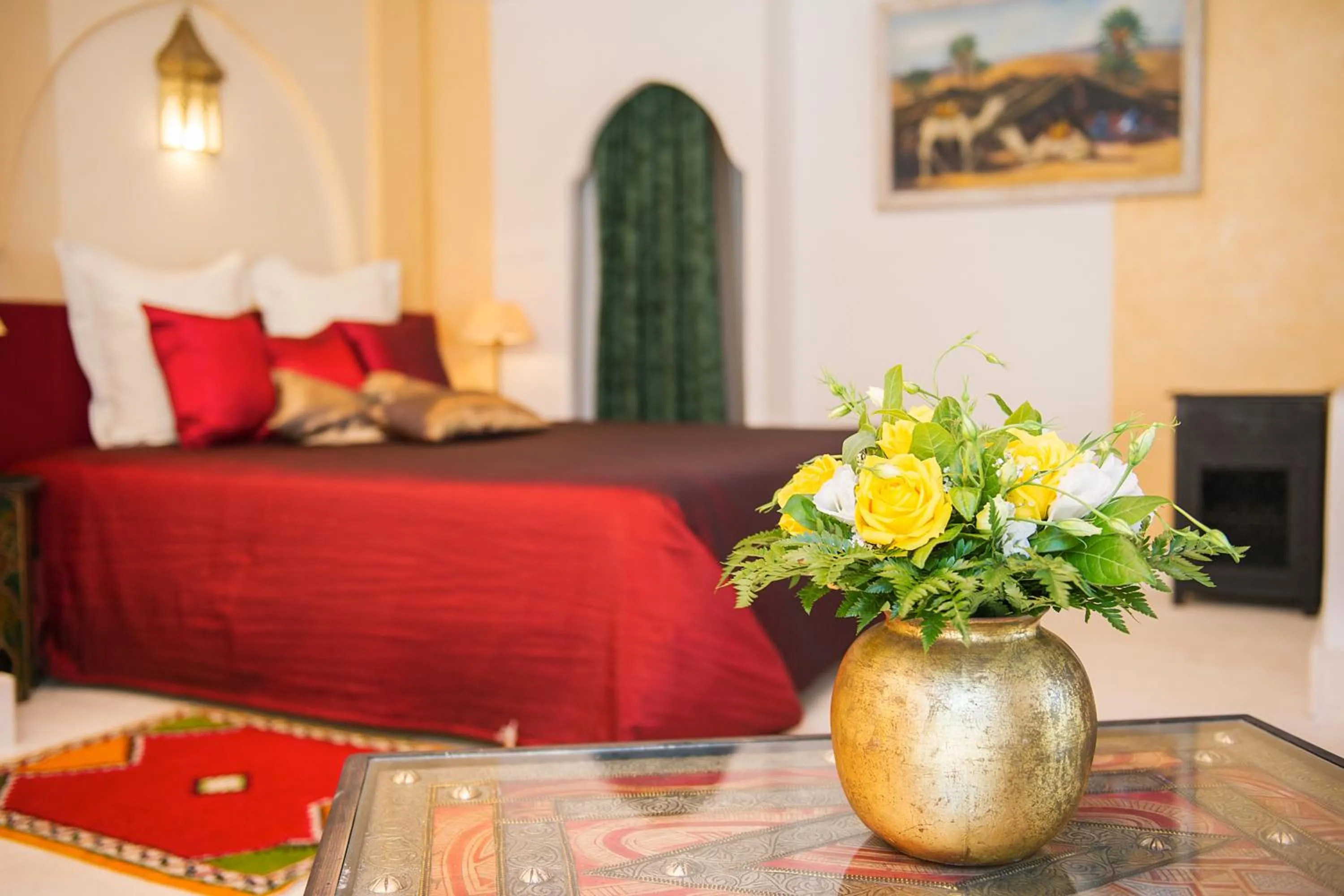 Bed in La Villa Majorelle