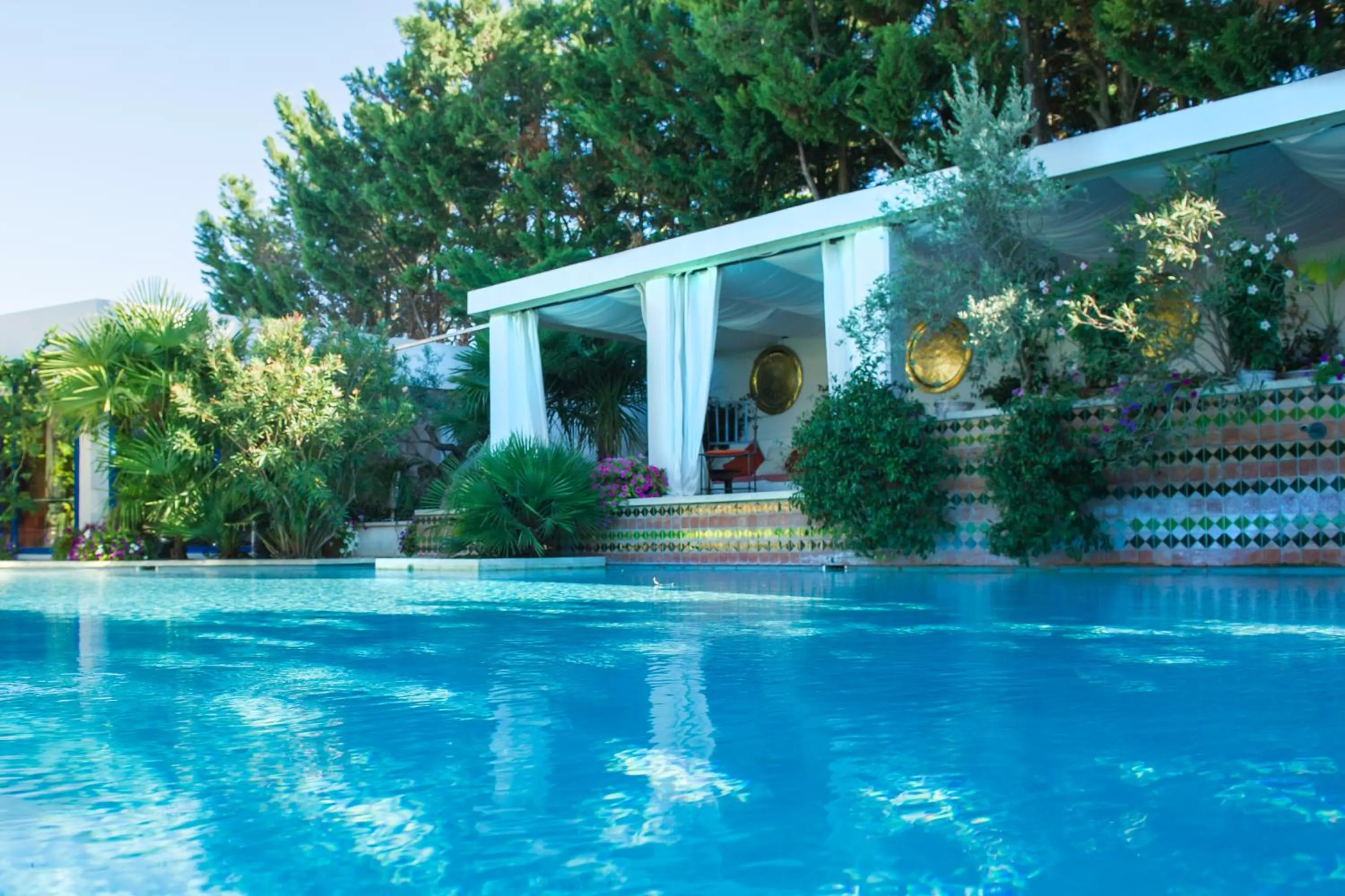 Patio in La Villa Majorelle