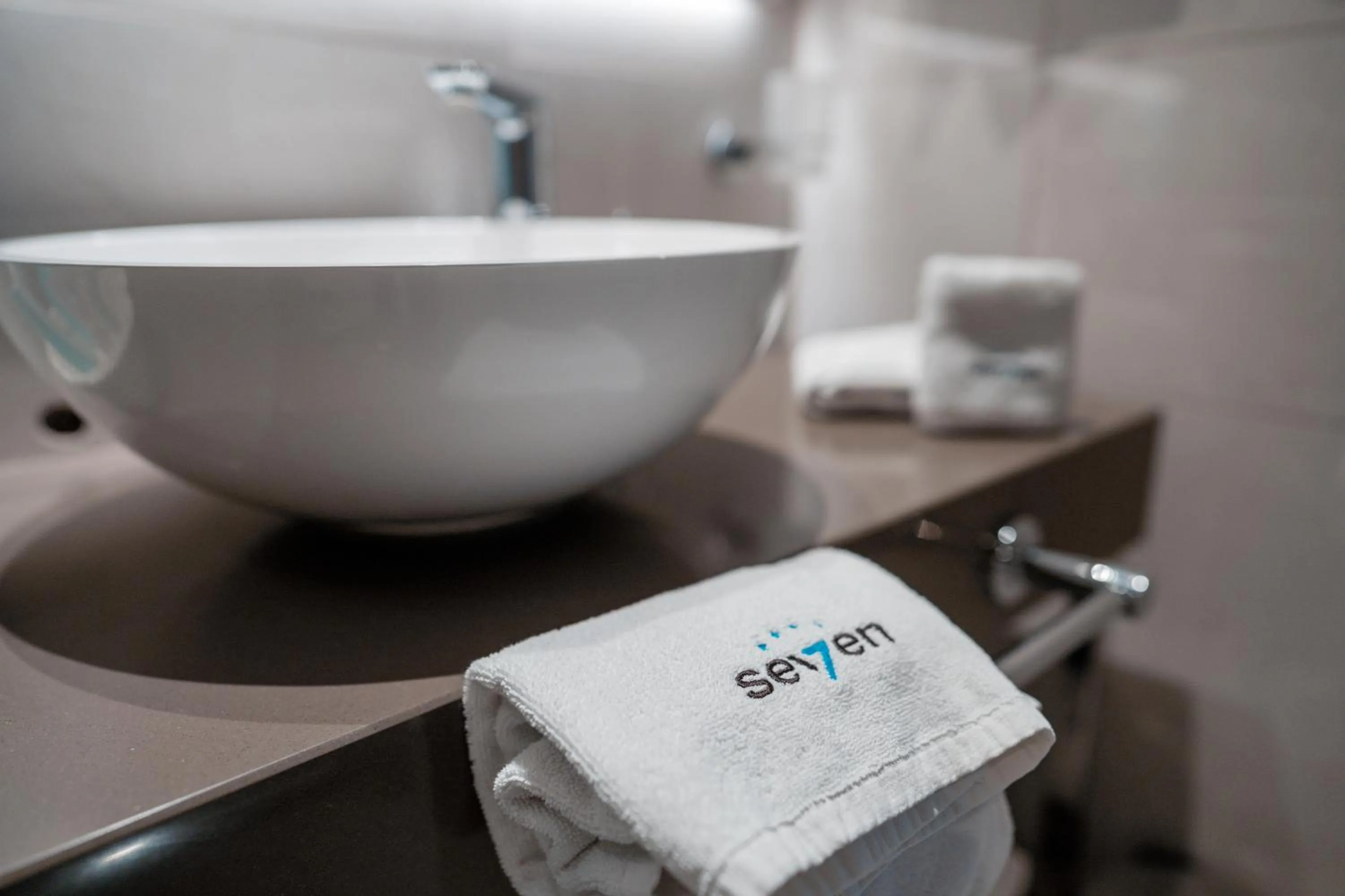 Bathroom in Hotel Seven