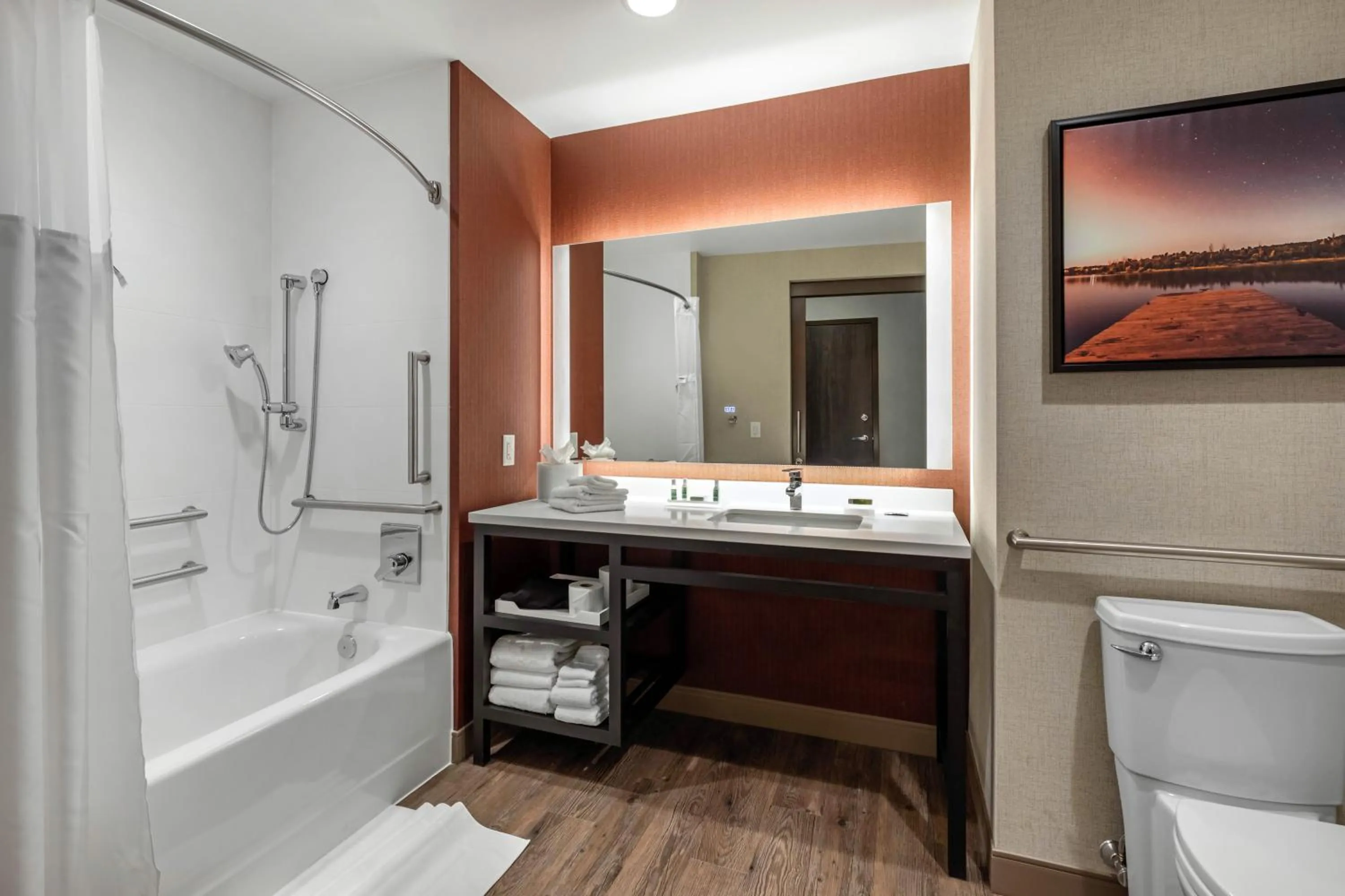 Bathroom in Cambria Hotel Omaha Downtown